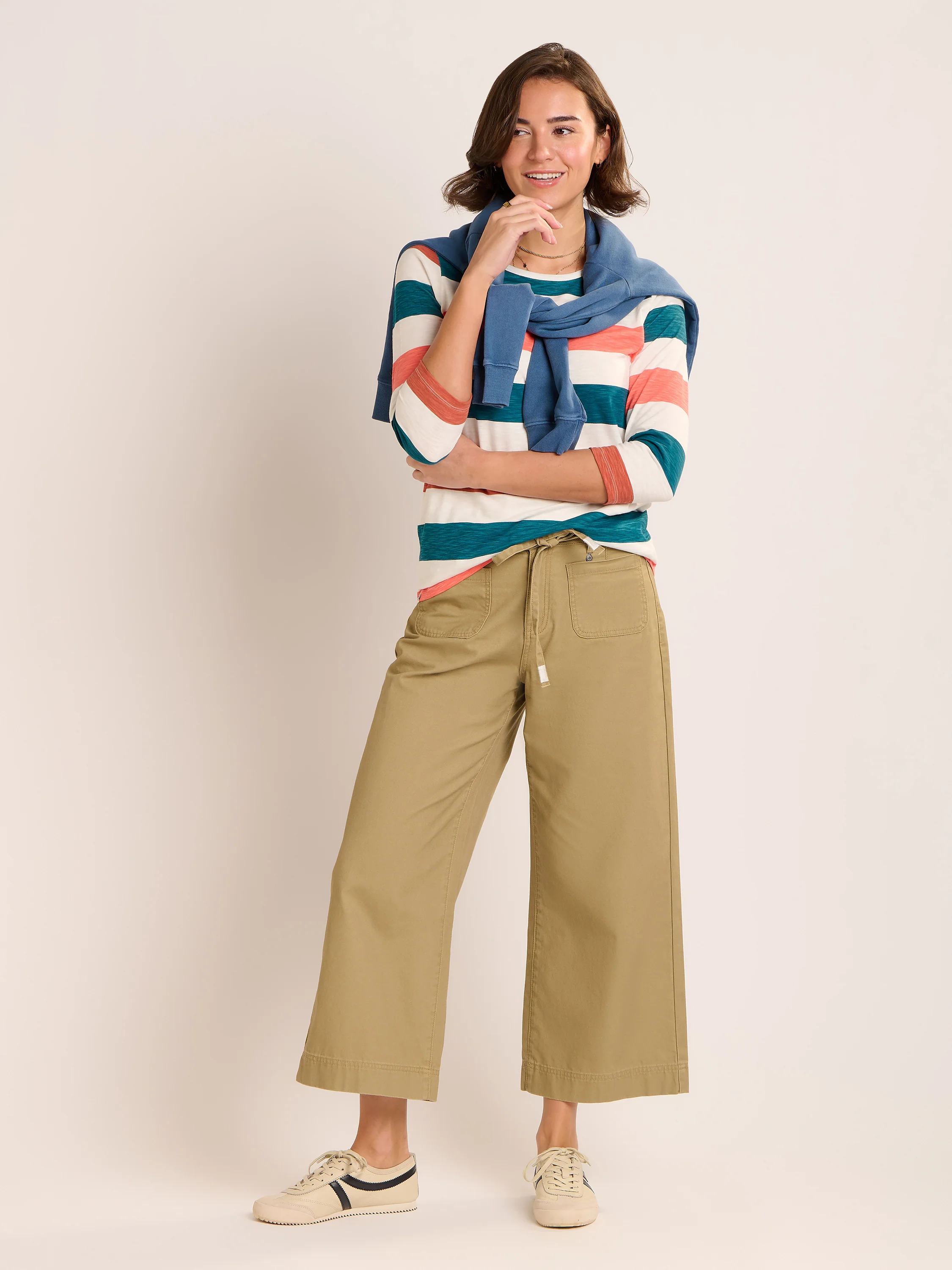 Natalia Cropped Trousers - Image 4