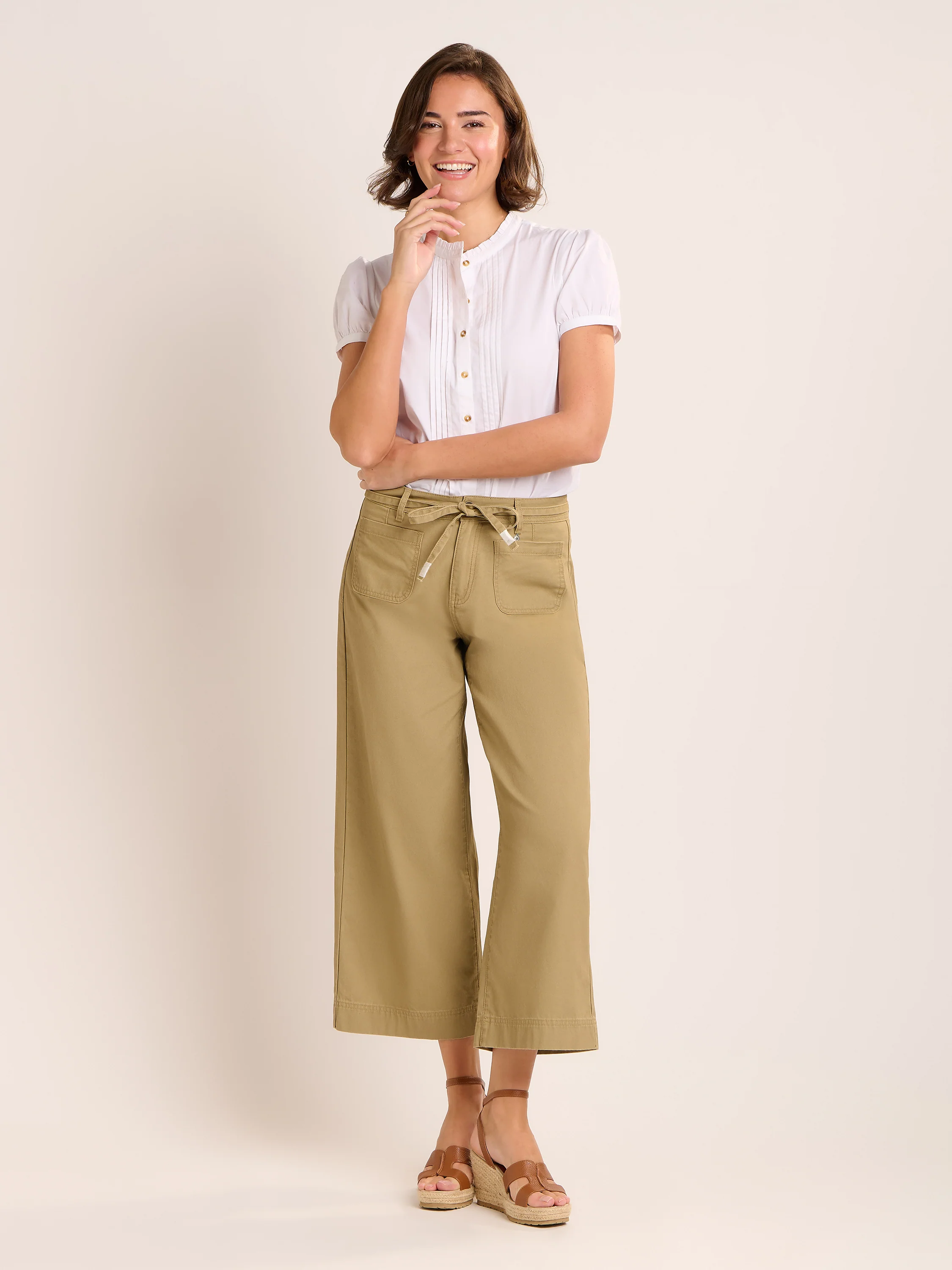 Natalia Cropped Trousers - Image 5