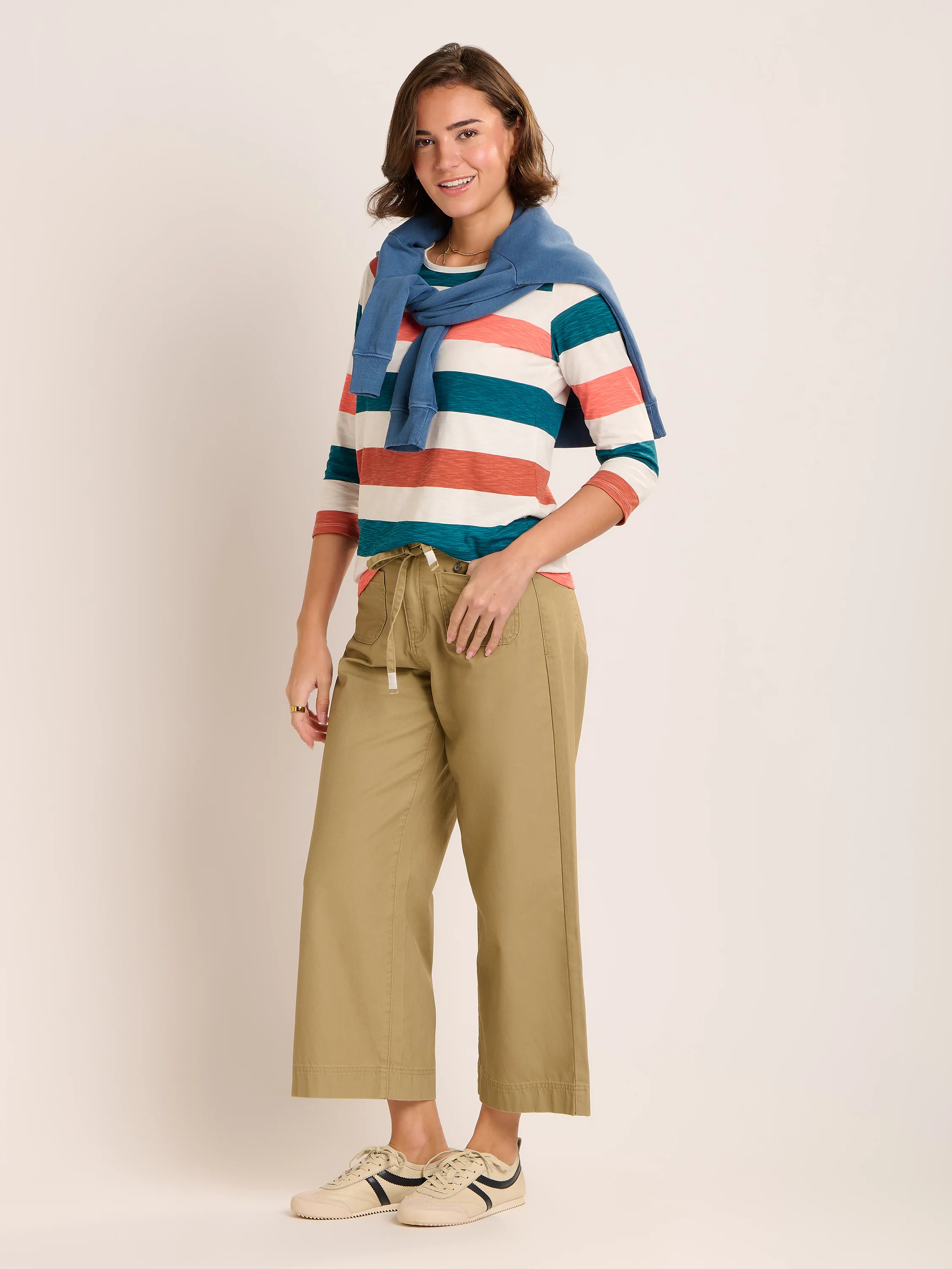Natalia Cropped Trousers - Image 6