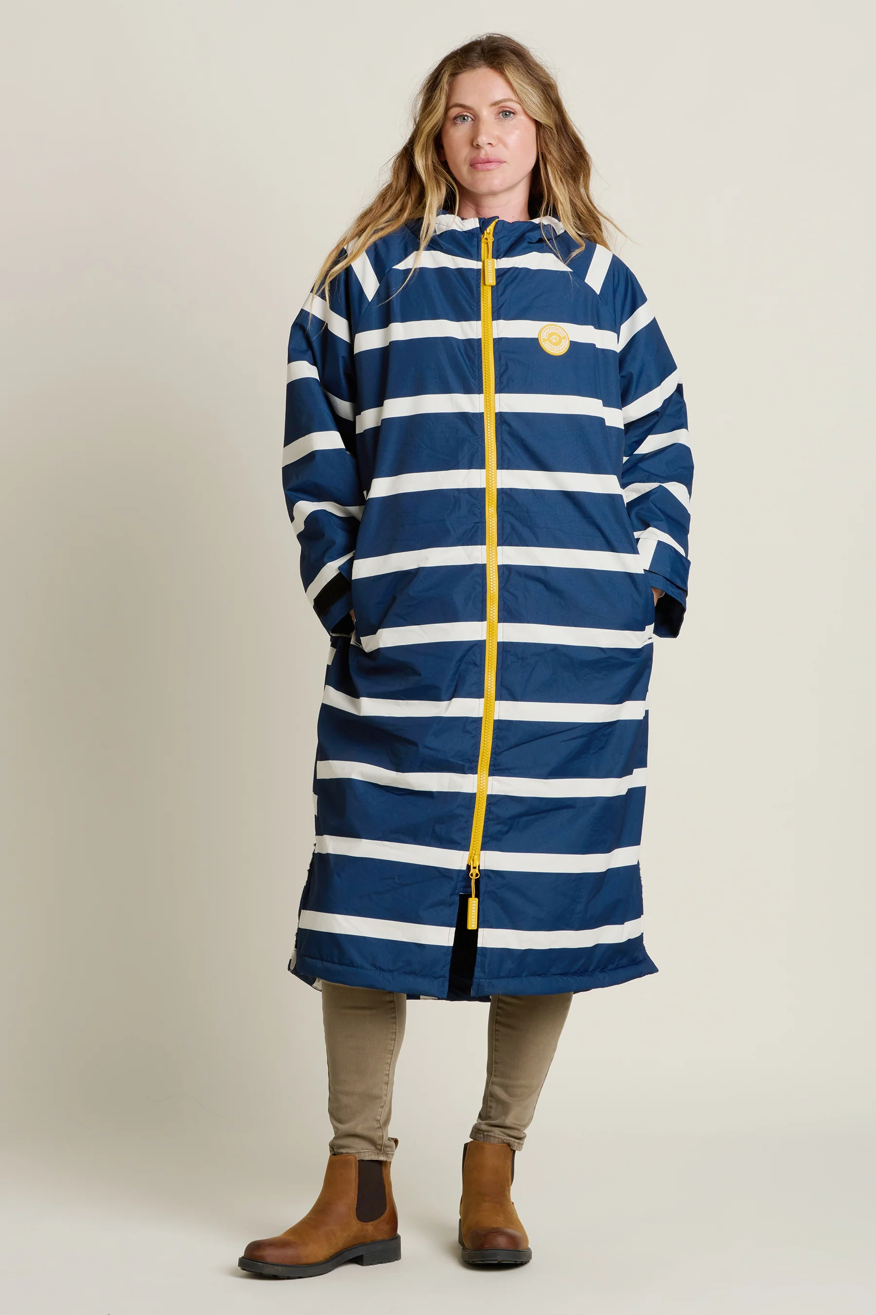 Nautical Stripe Chinook Changing Robe - Image 5