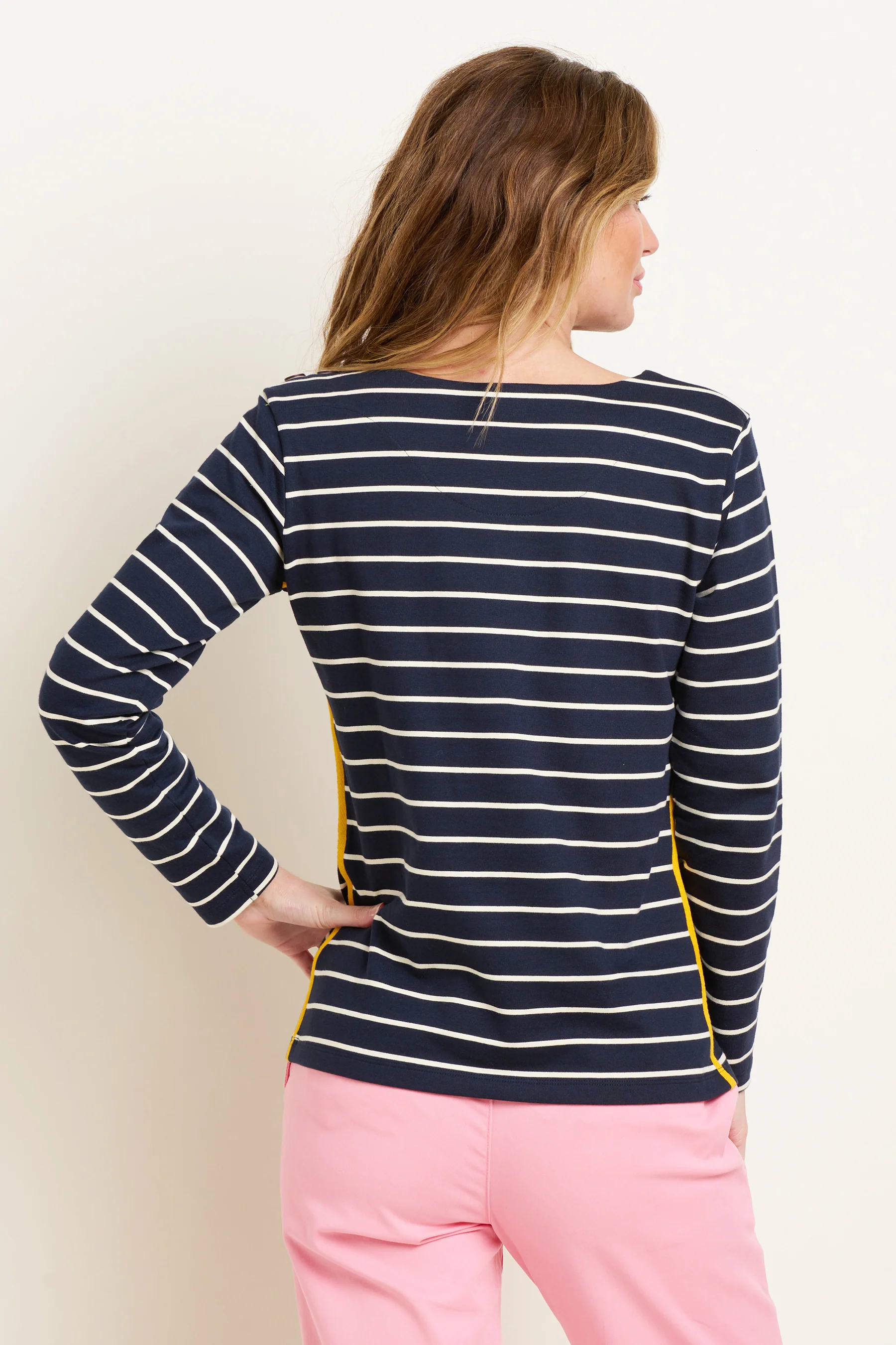 Navy Bella Crew Sweatshirt - Image 2