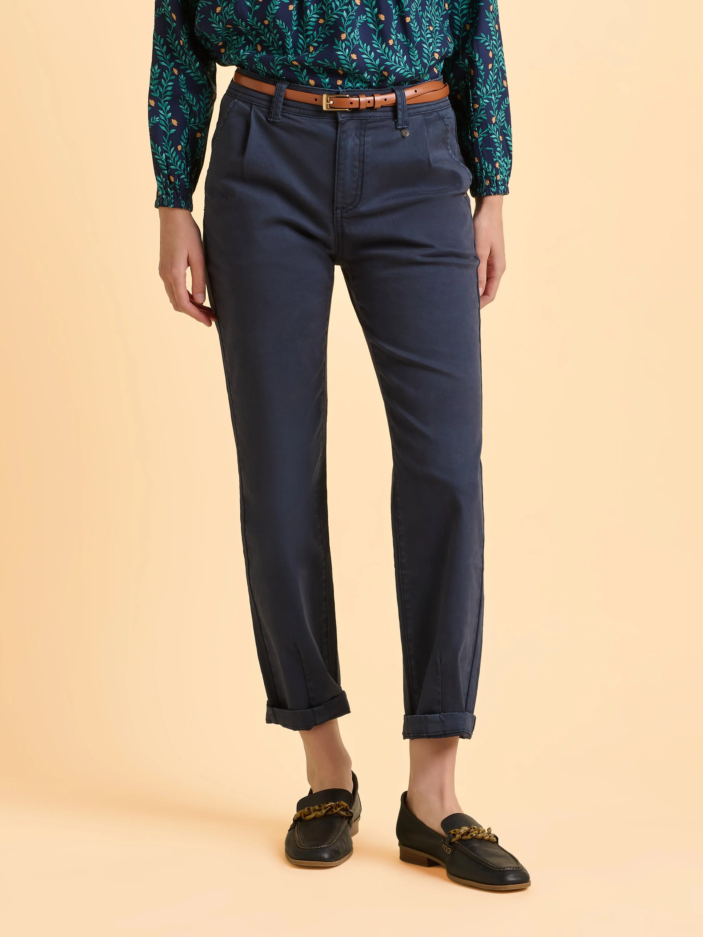 Navy Blake Trouser