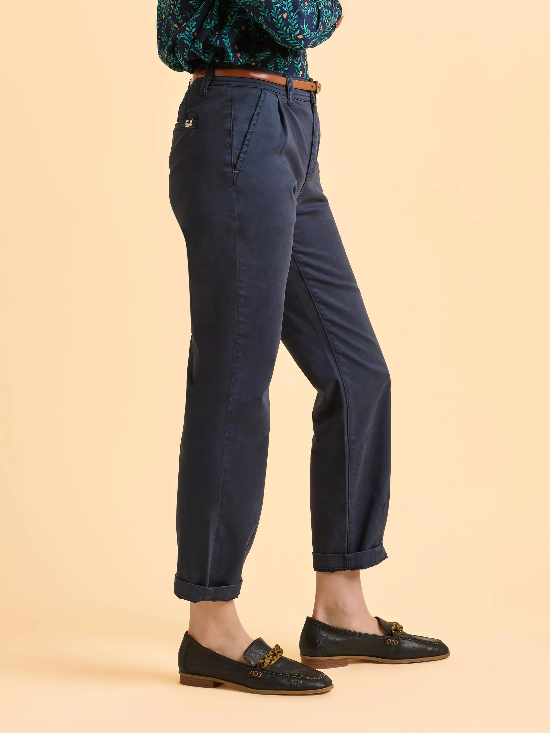 Navy Blake Trouser - Image 4