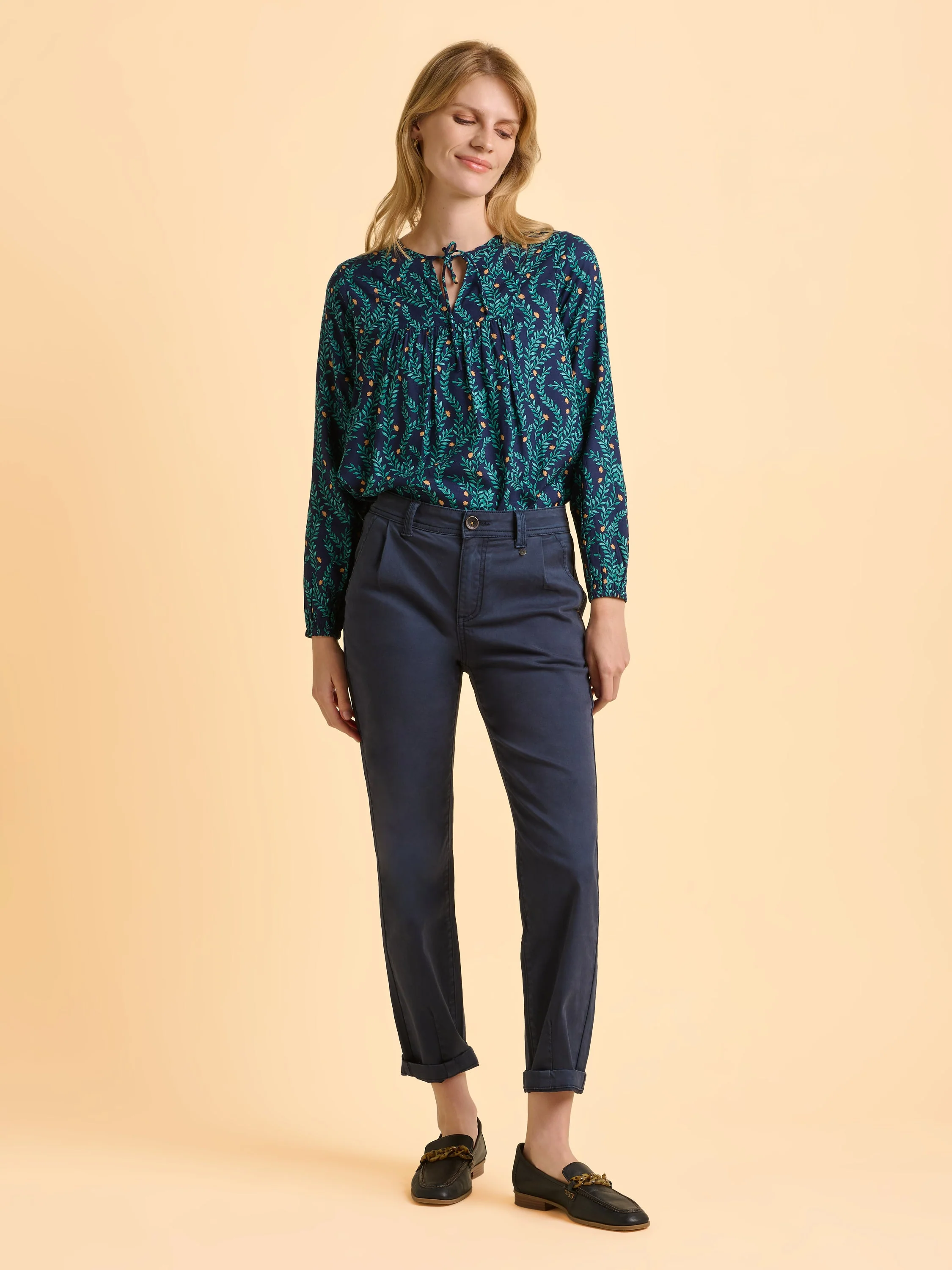 Navy Blake Trouser - Image 5