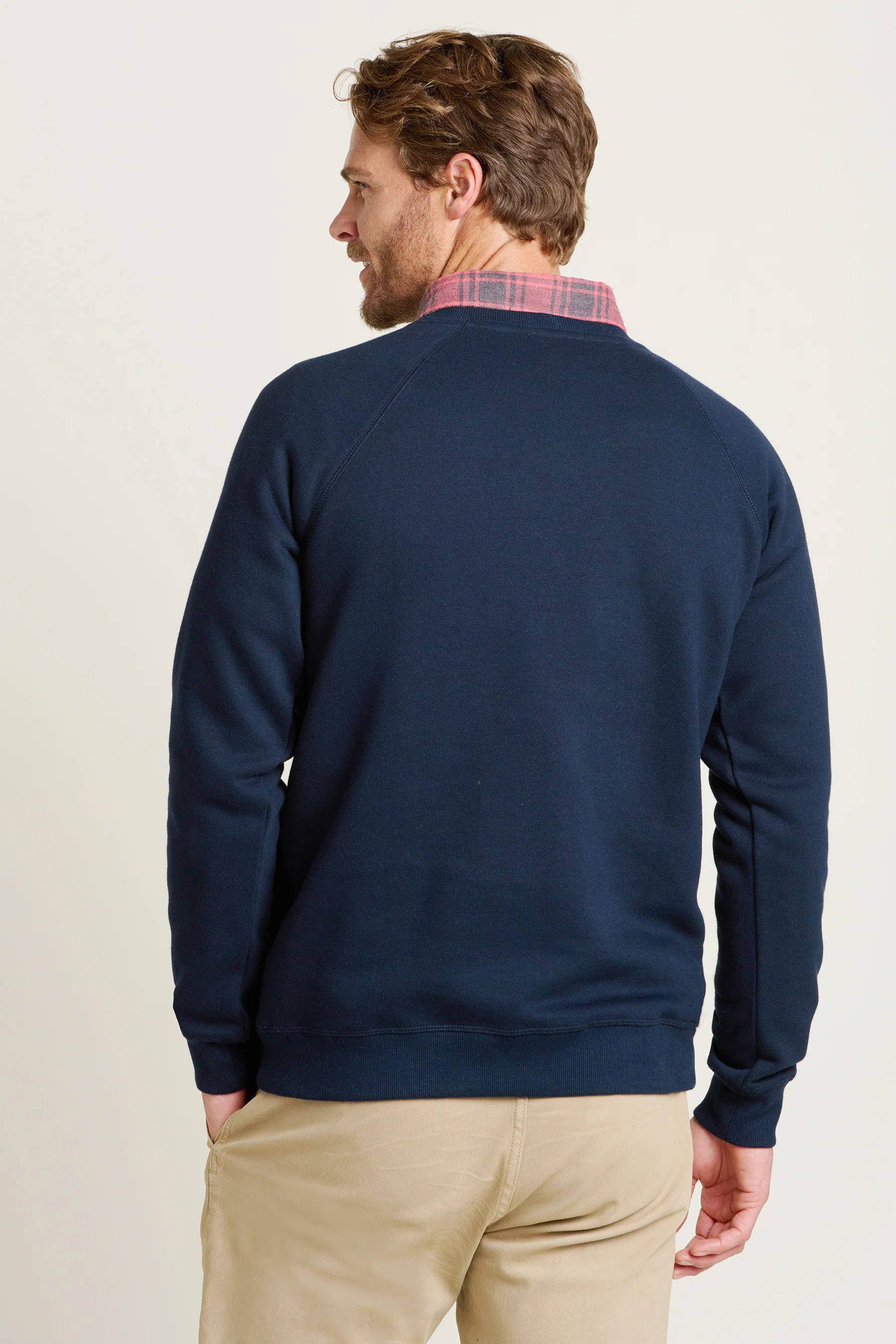 Navy Crew Neck Sweatshirt - Image 2