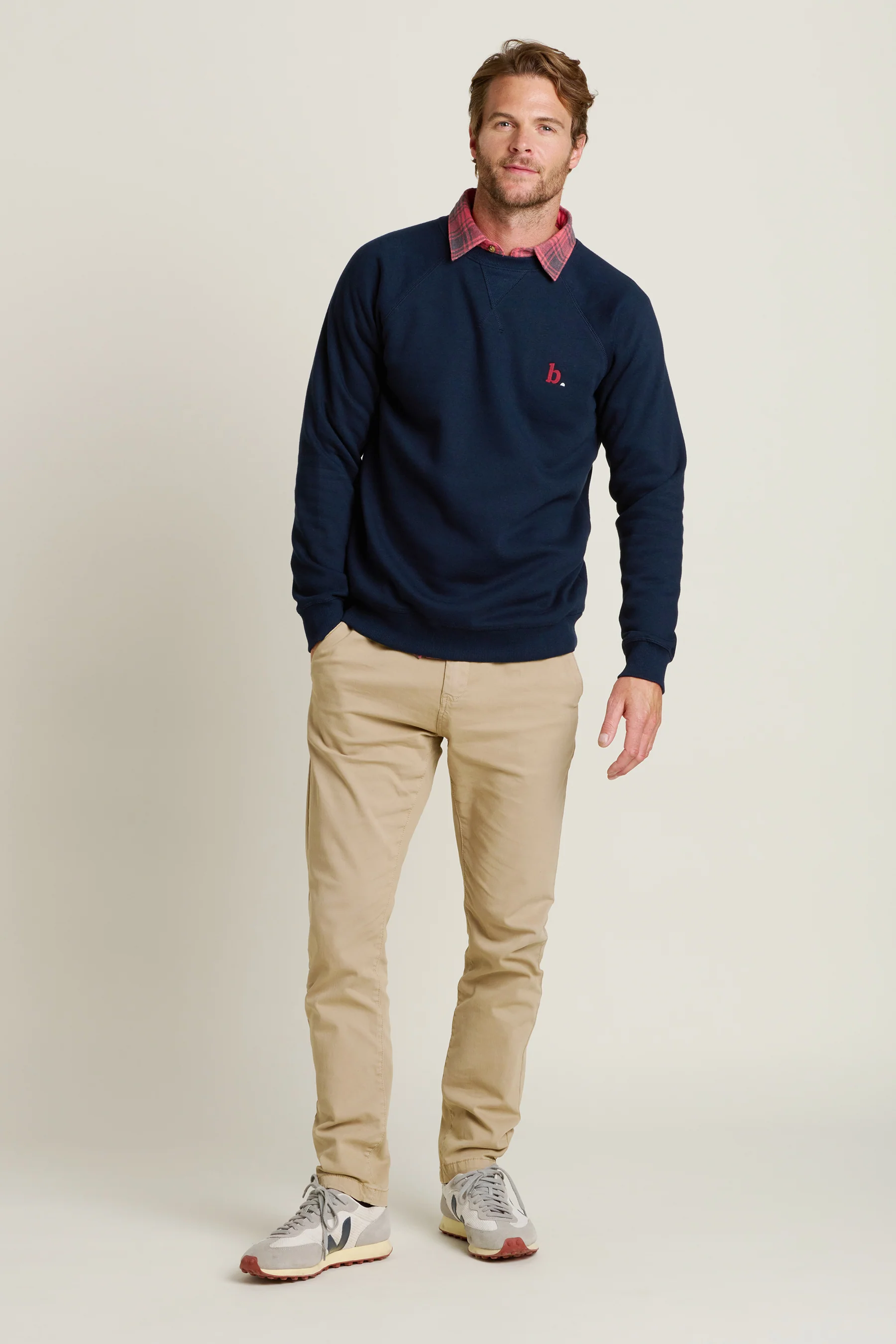 Navy Crew Neck Sweatshirt - Image 4
