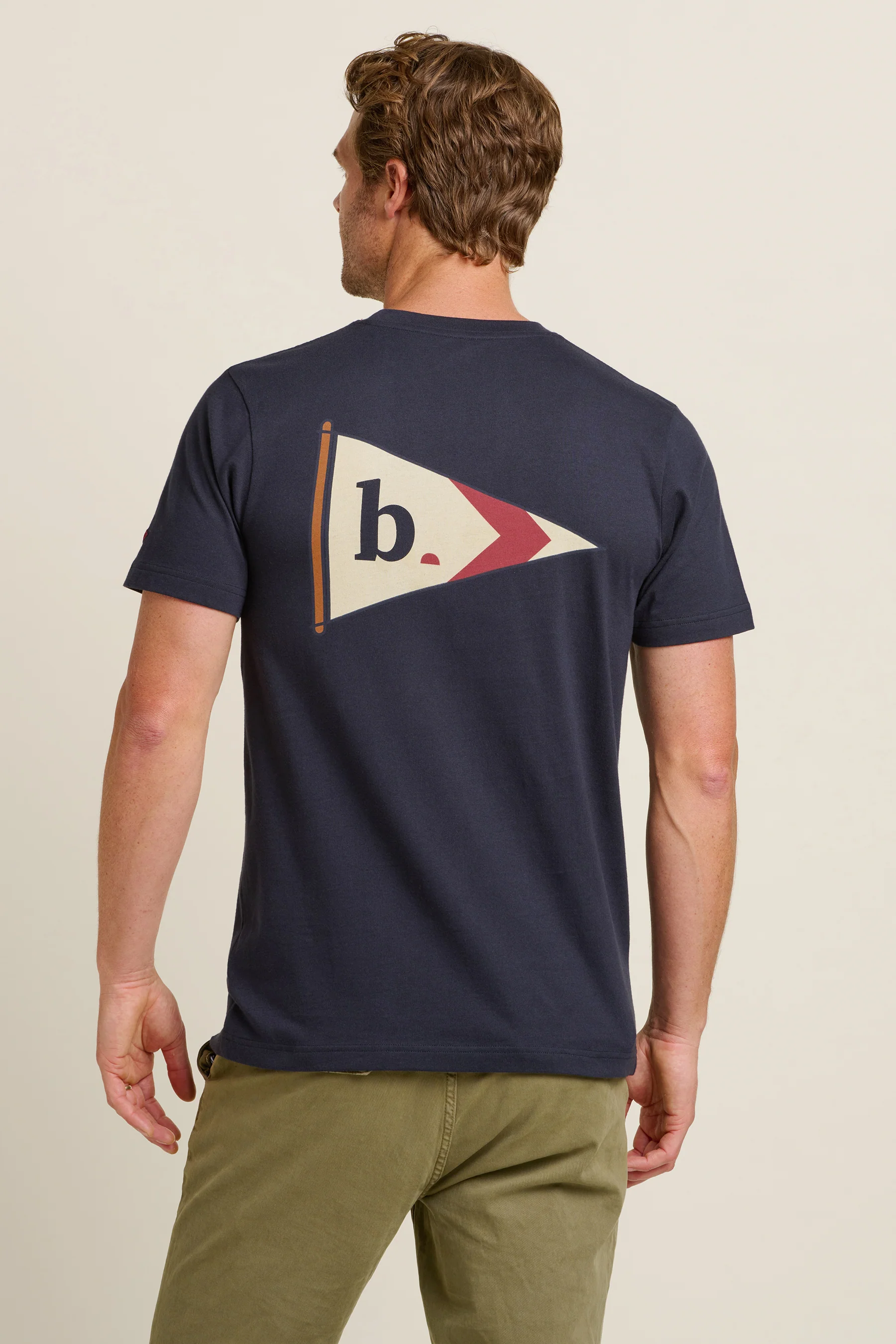 Navy Flag Tshirt - Image 2