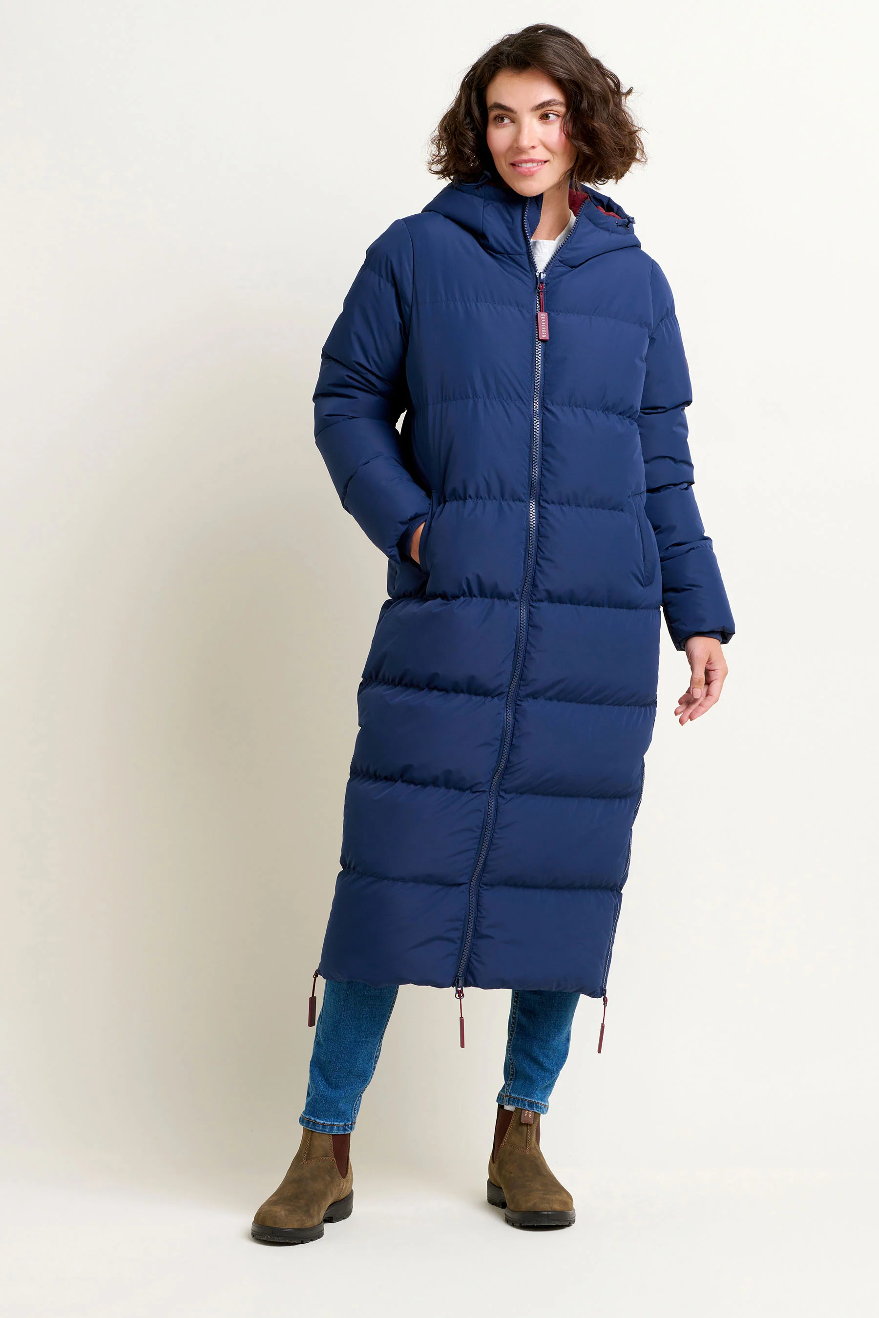 Navy Longline Puffer - Image 4
