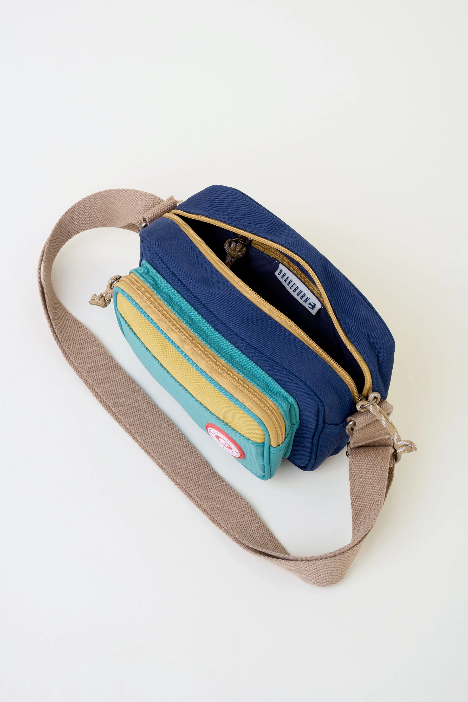 Navy Medium Camera Cross Body Bag - Image 4