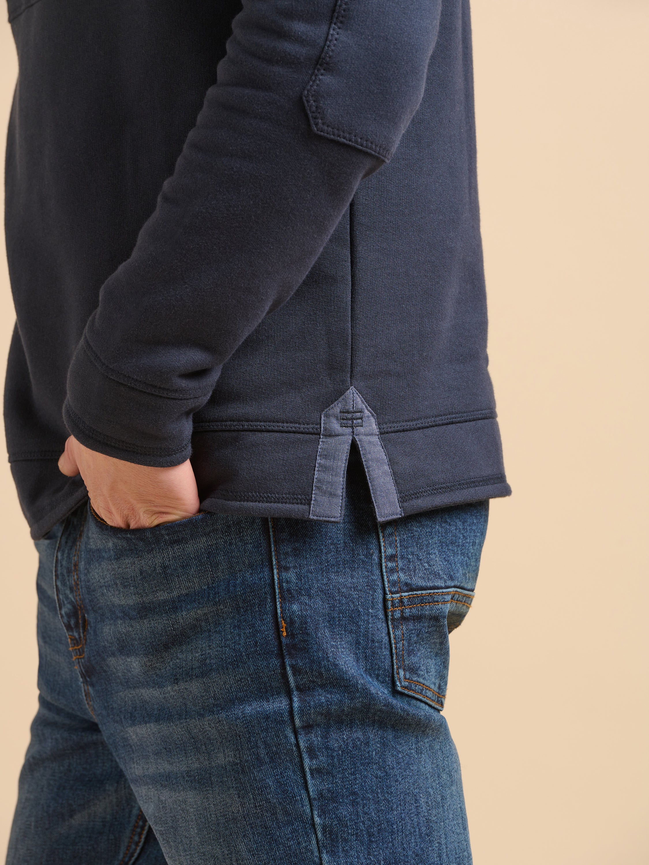Navy Quarter Zip - Image 3