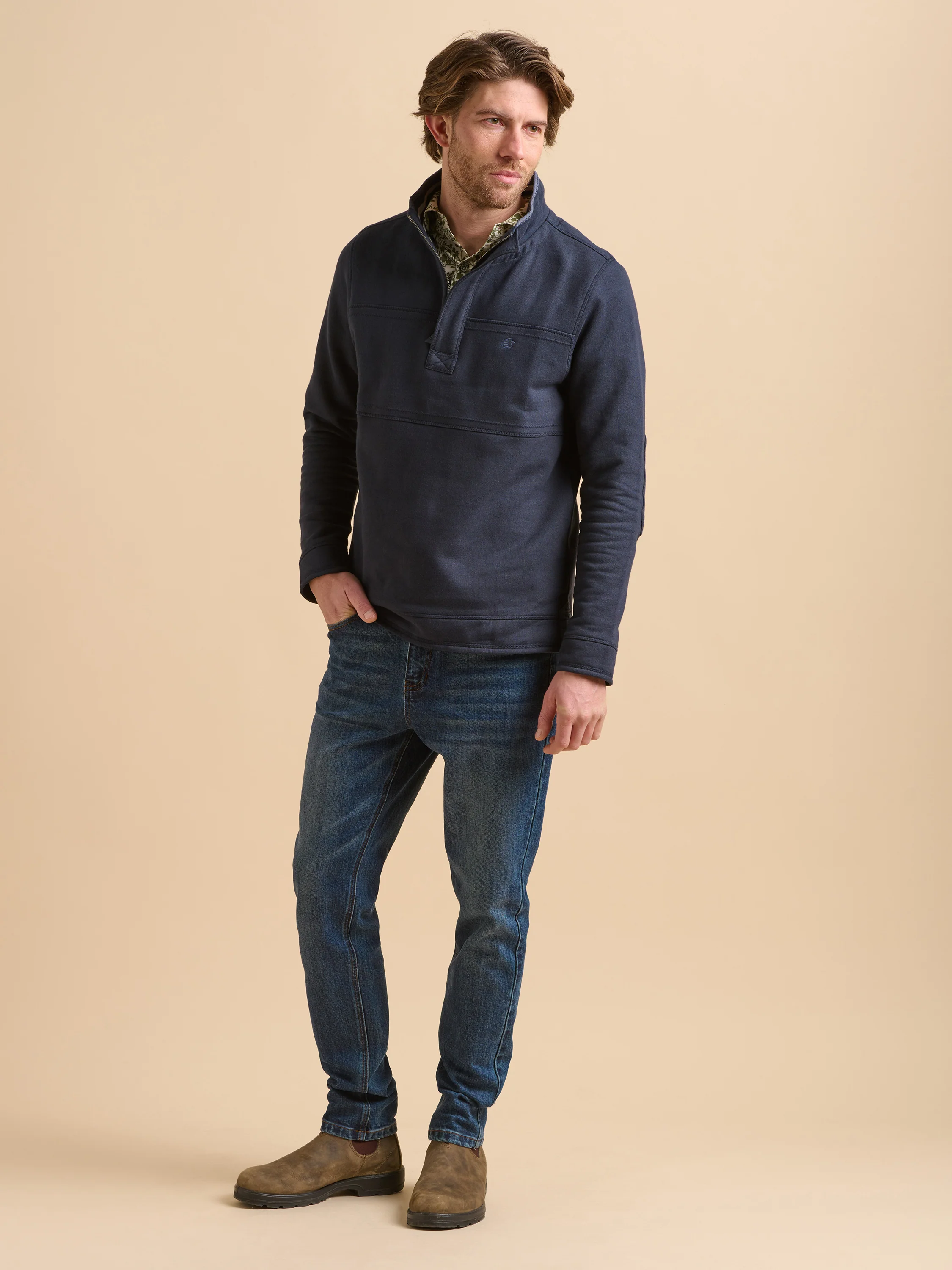 Navy Quarter Zip - Image 4