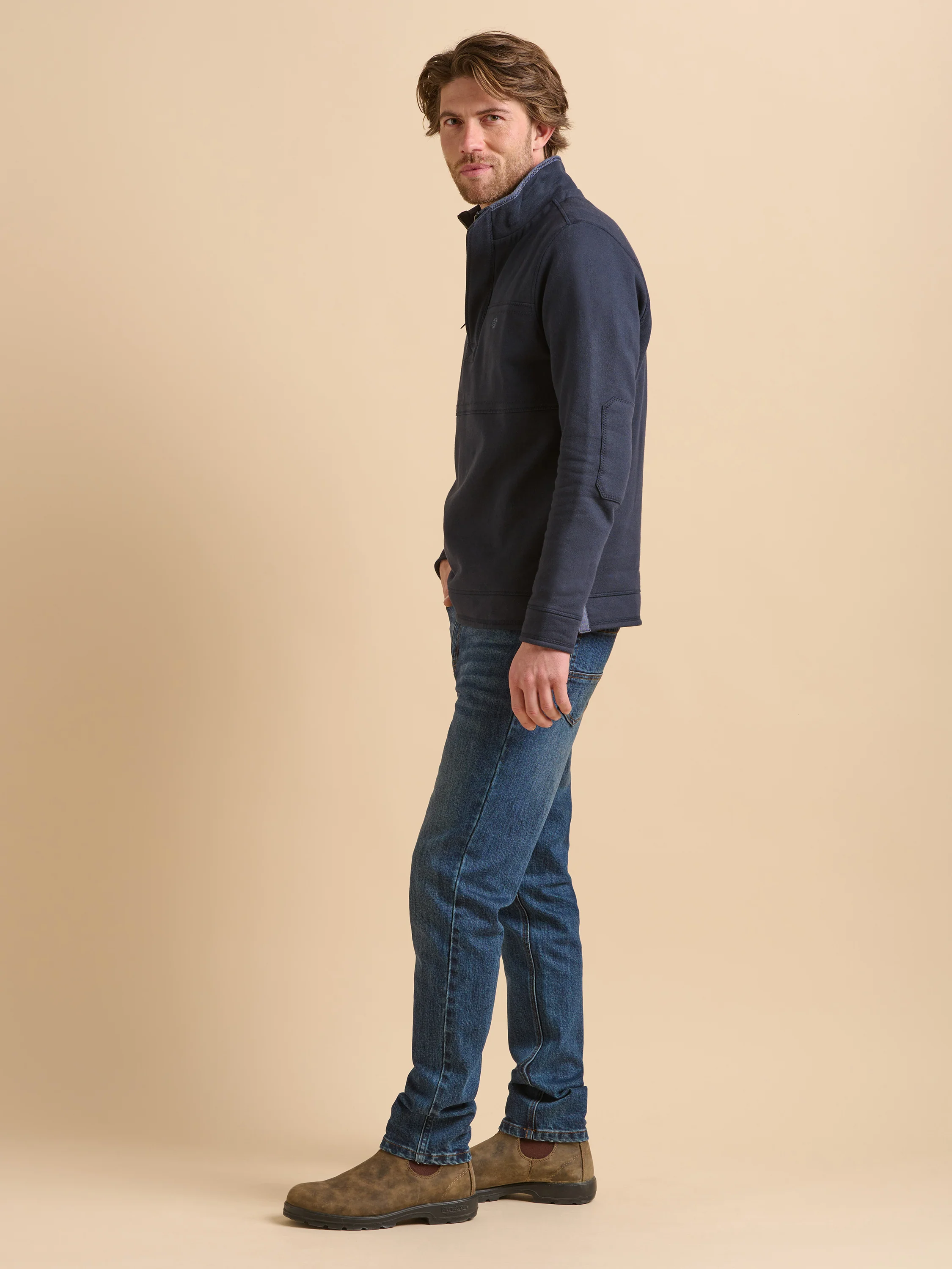 Navy Quarter Zip - Image 6