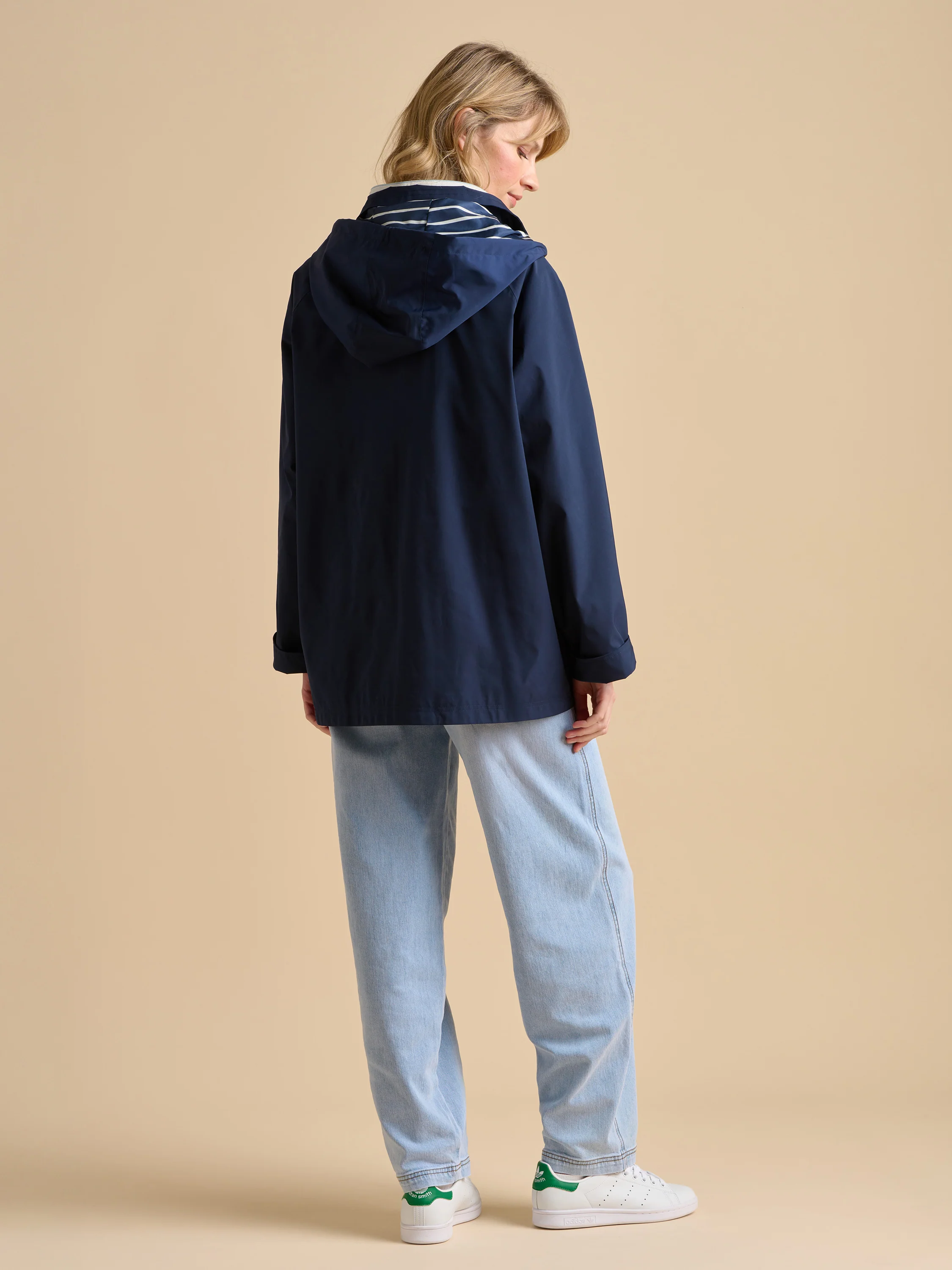 Navy Rain Jacket - Image 2