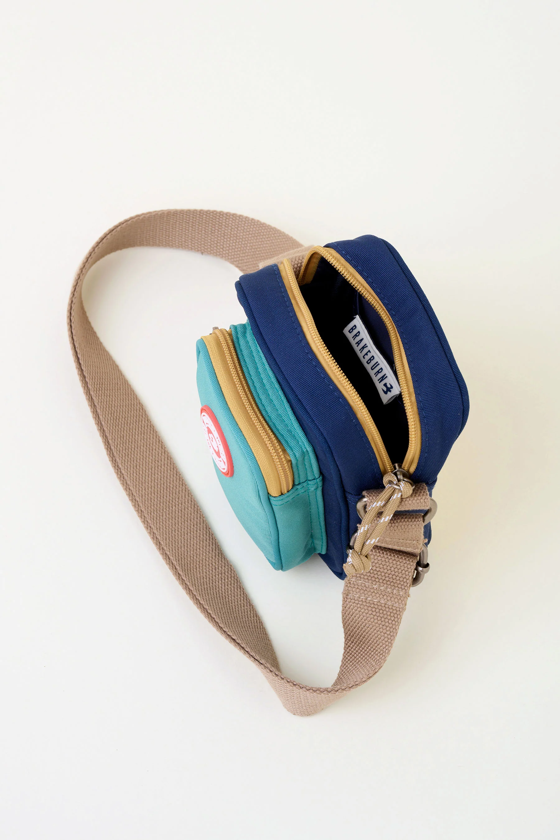 Navy Small Pouch Cross Body Bag - Image 6