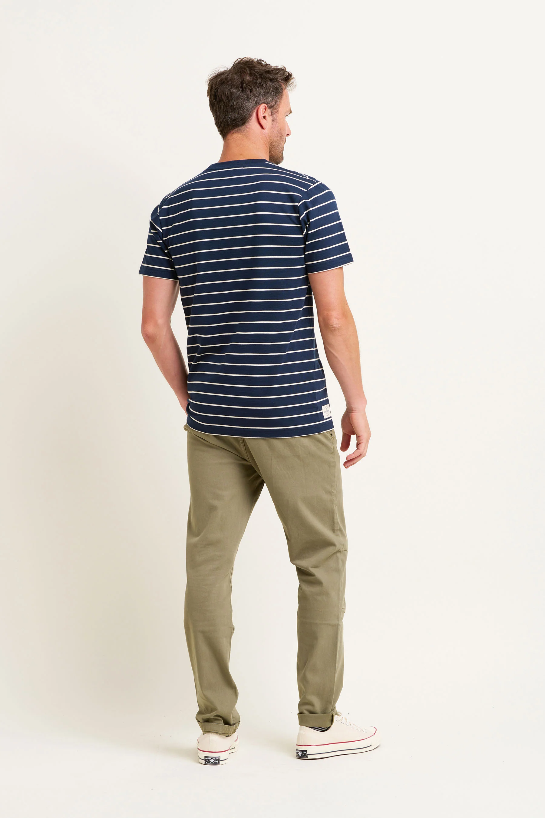 Navy Stripe Tshirt - Image 2