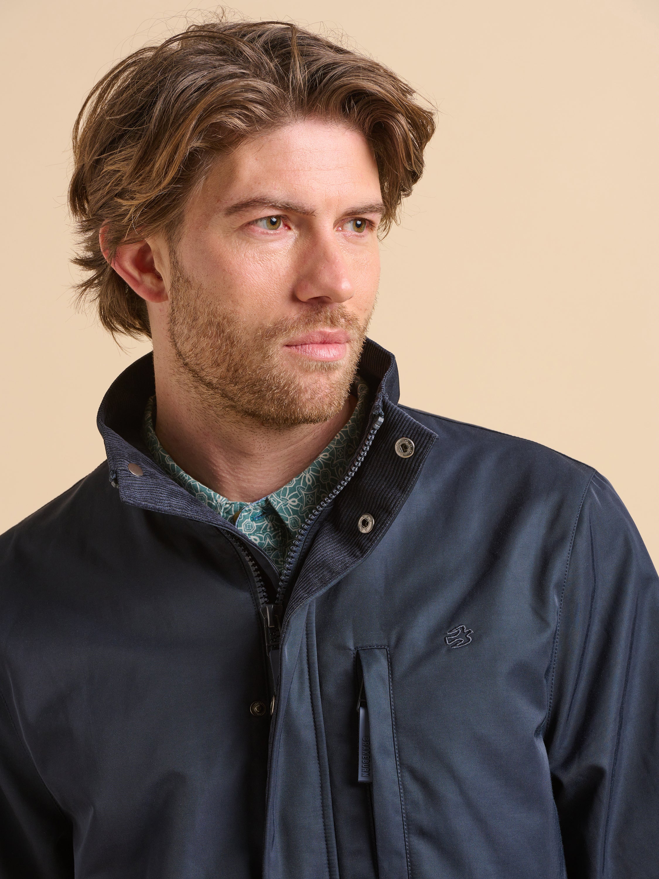Navy Trench Coat - Image 6