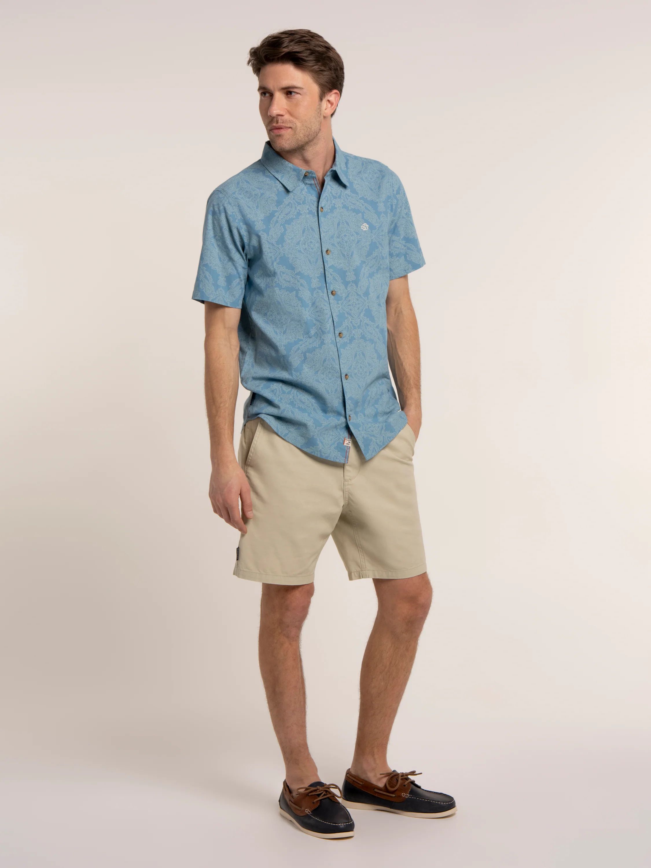 Netley Geometric Printed Shirt - Image 4