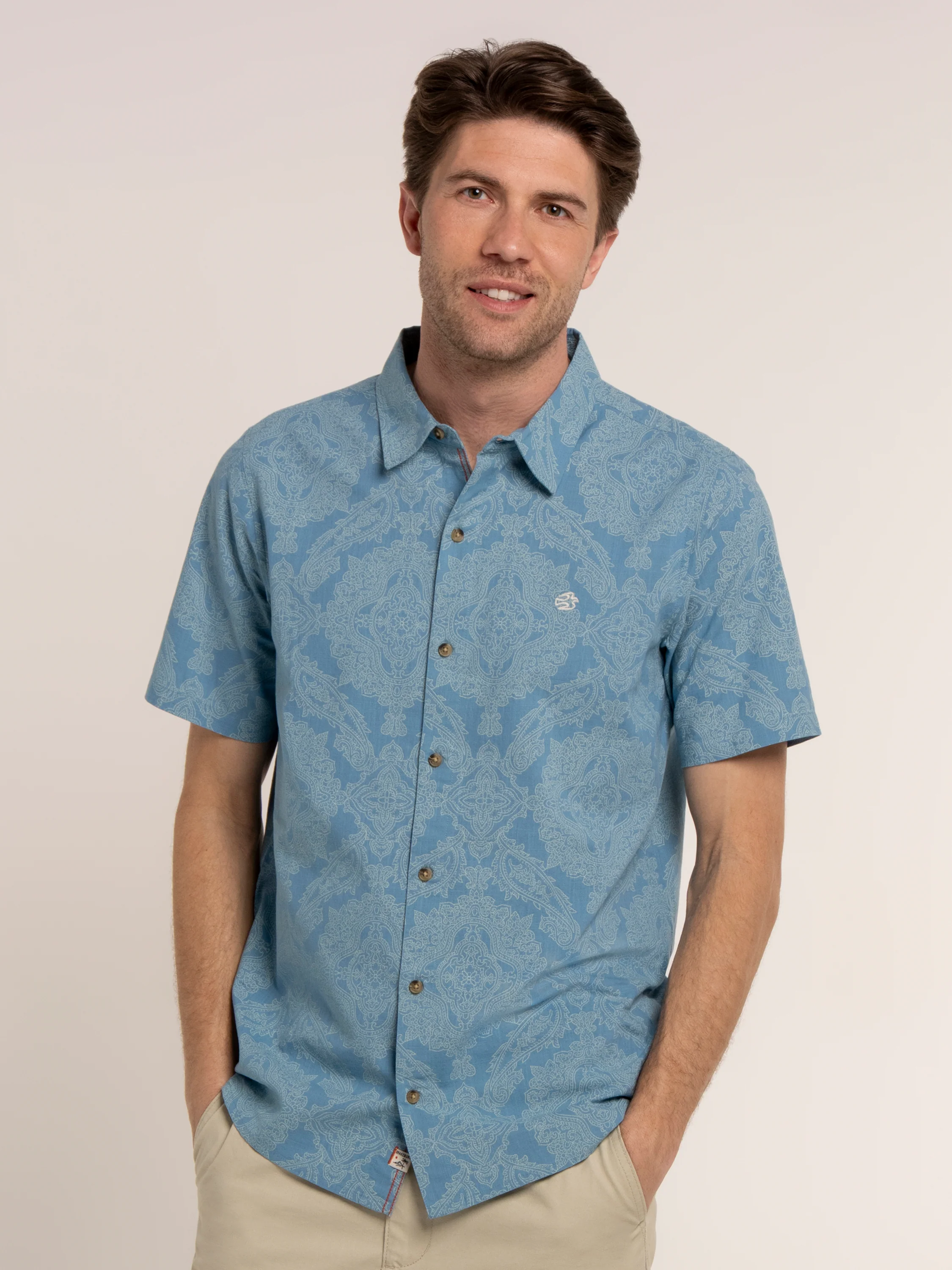 Netley Geometric Printed Shirt - Image 8