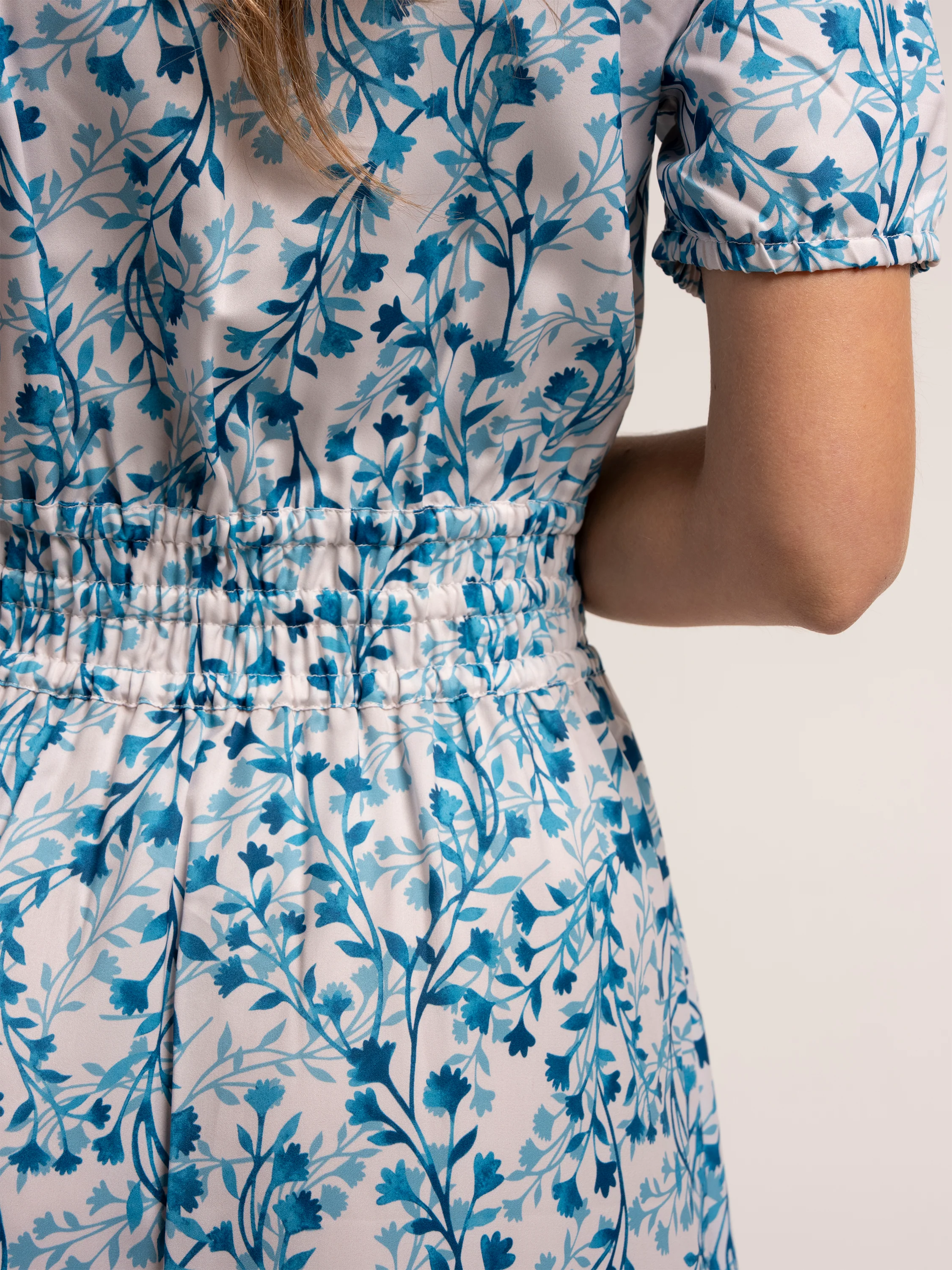 Nicoli Printed Midi Dress - Image 6