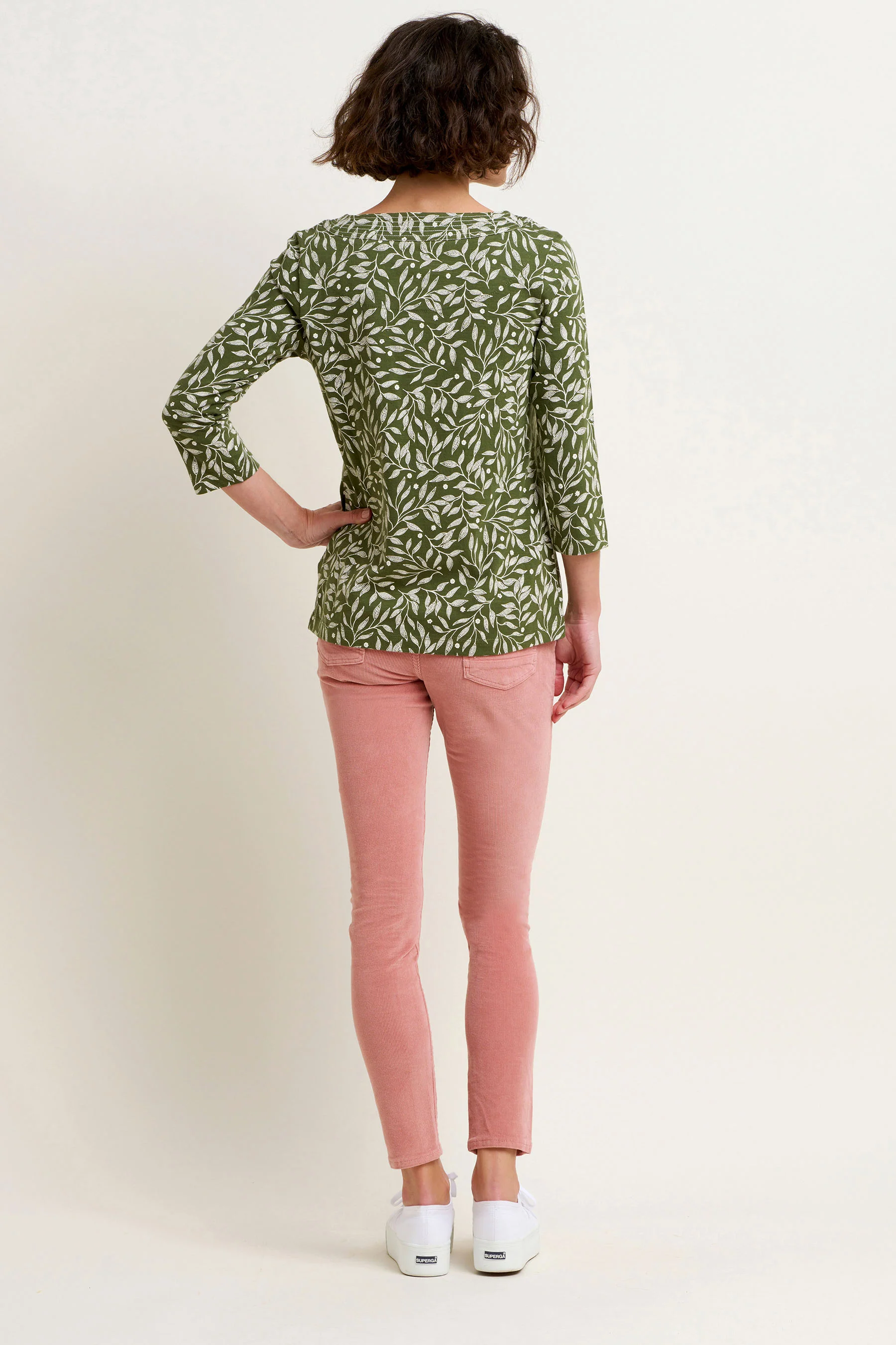 Orchard Leaf 3 Quarter Tee - Image 3