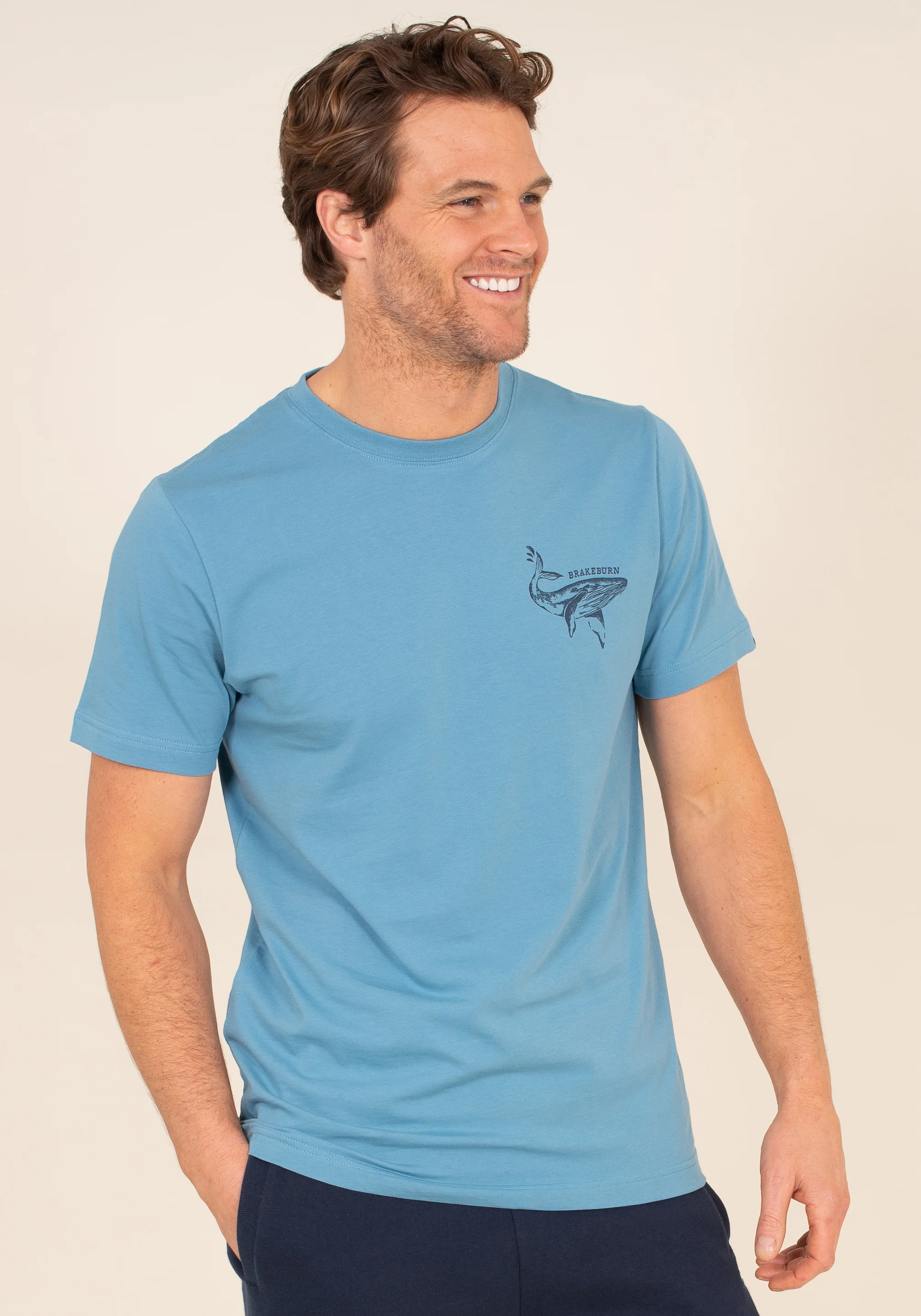 Organic Cotton Whale Graphic T-Shirt