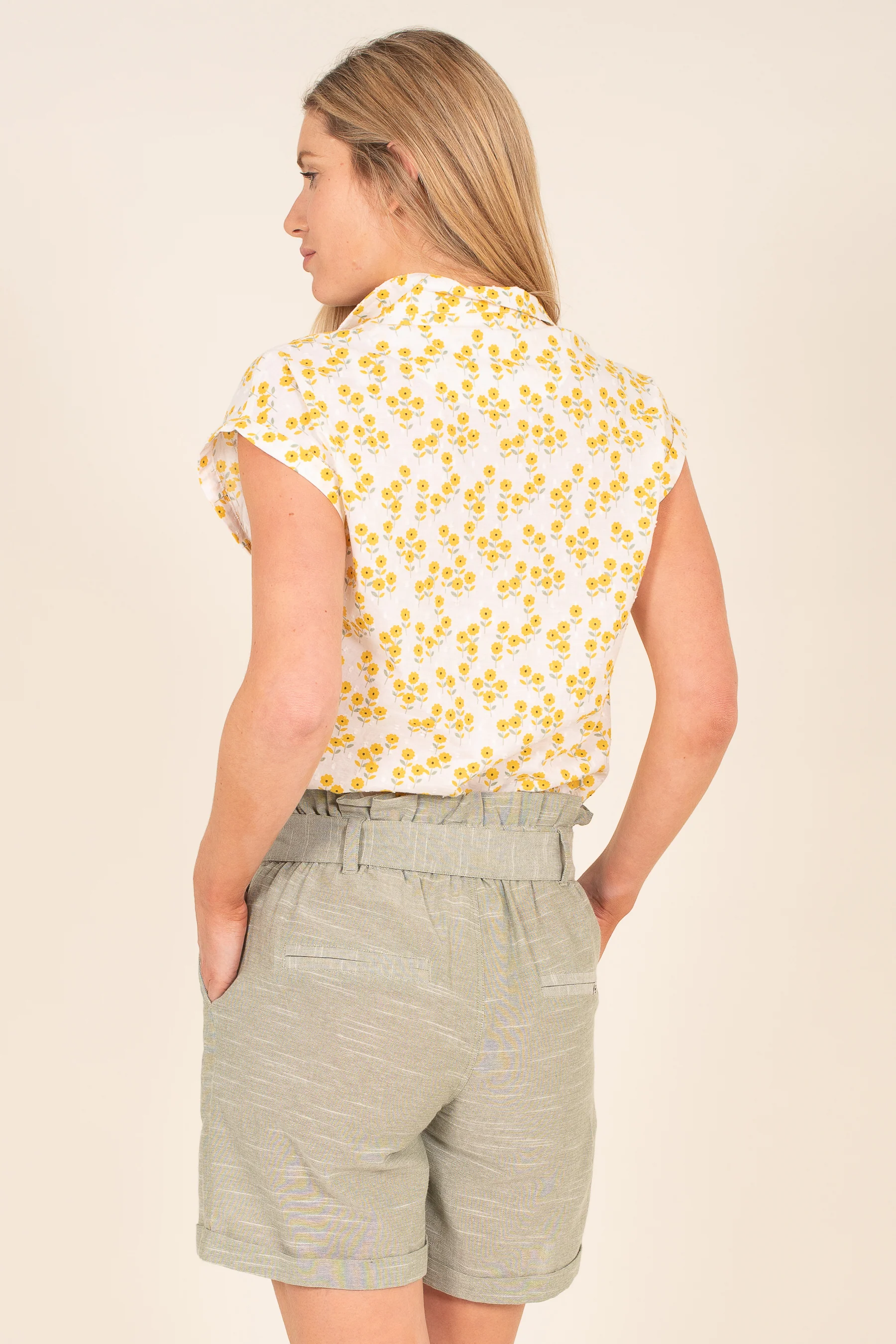 Paperbag Waist Shorts - Image 2