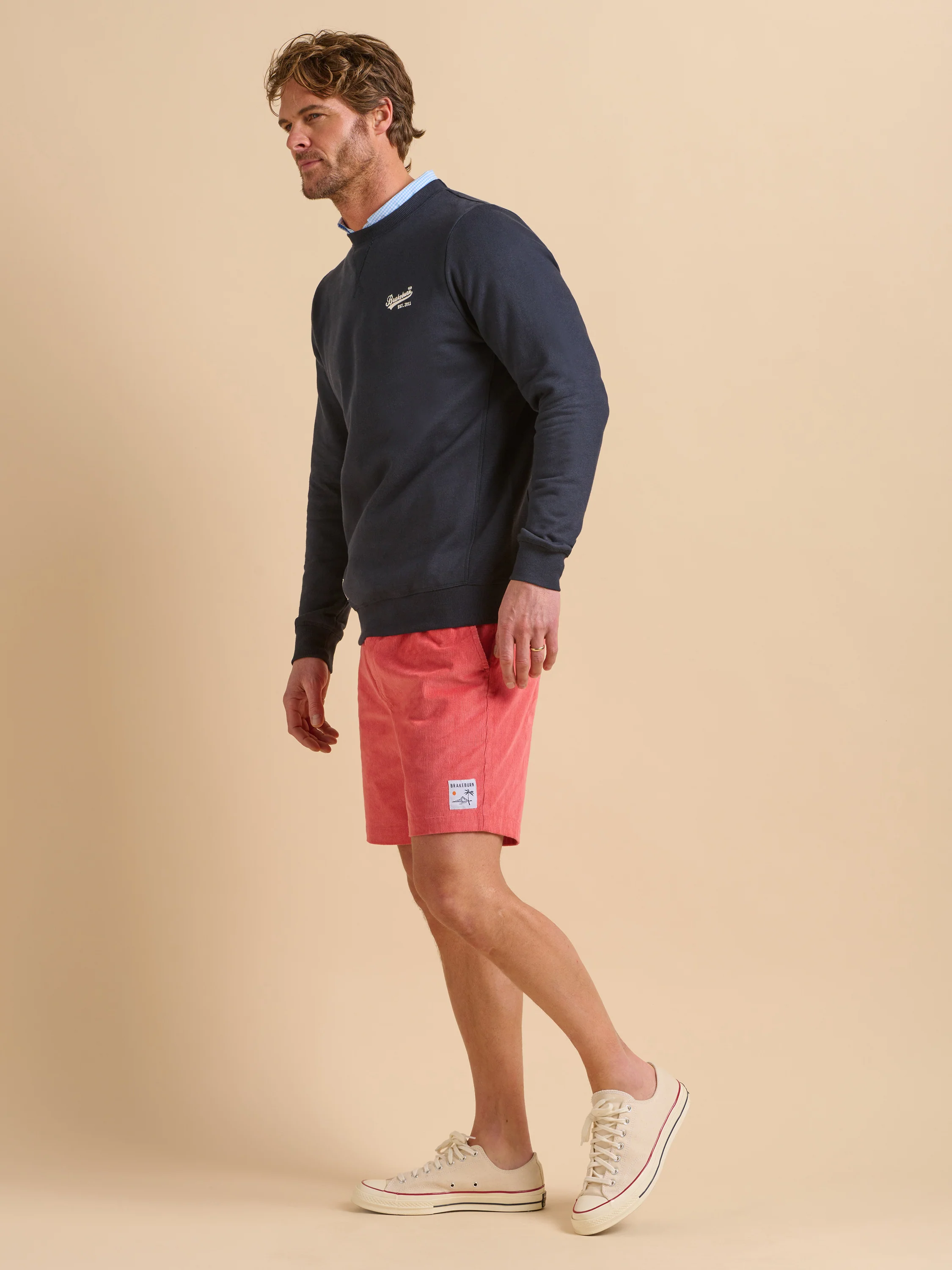 Pink Cord Shorts - Image 3