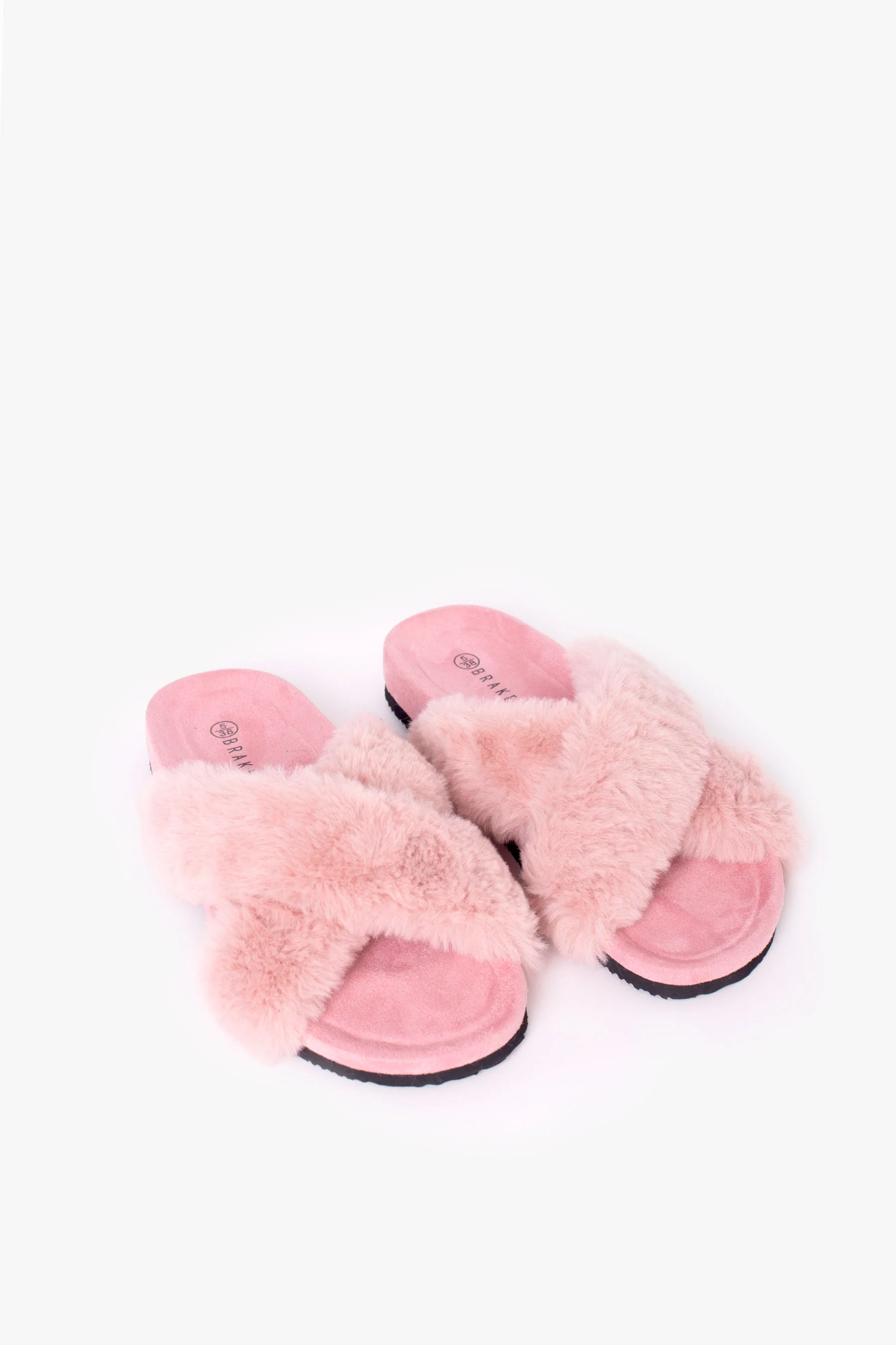 Pink Fluffy Slippers - Image 3