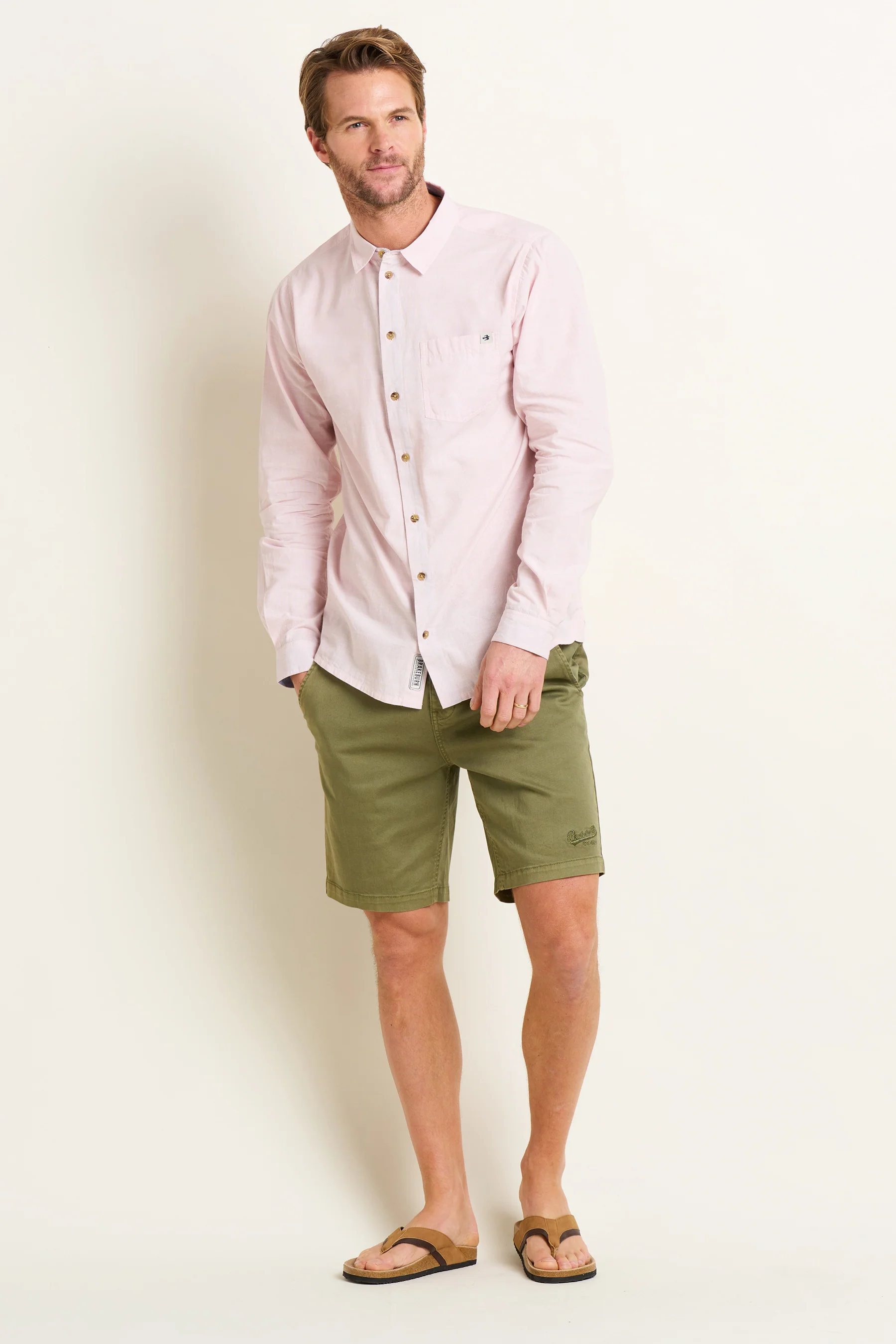 Pink Stripe Long Sleeve Shirt - Image 5