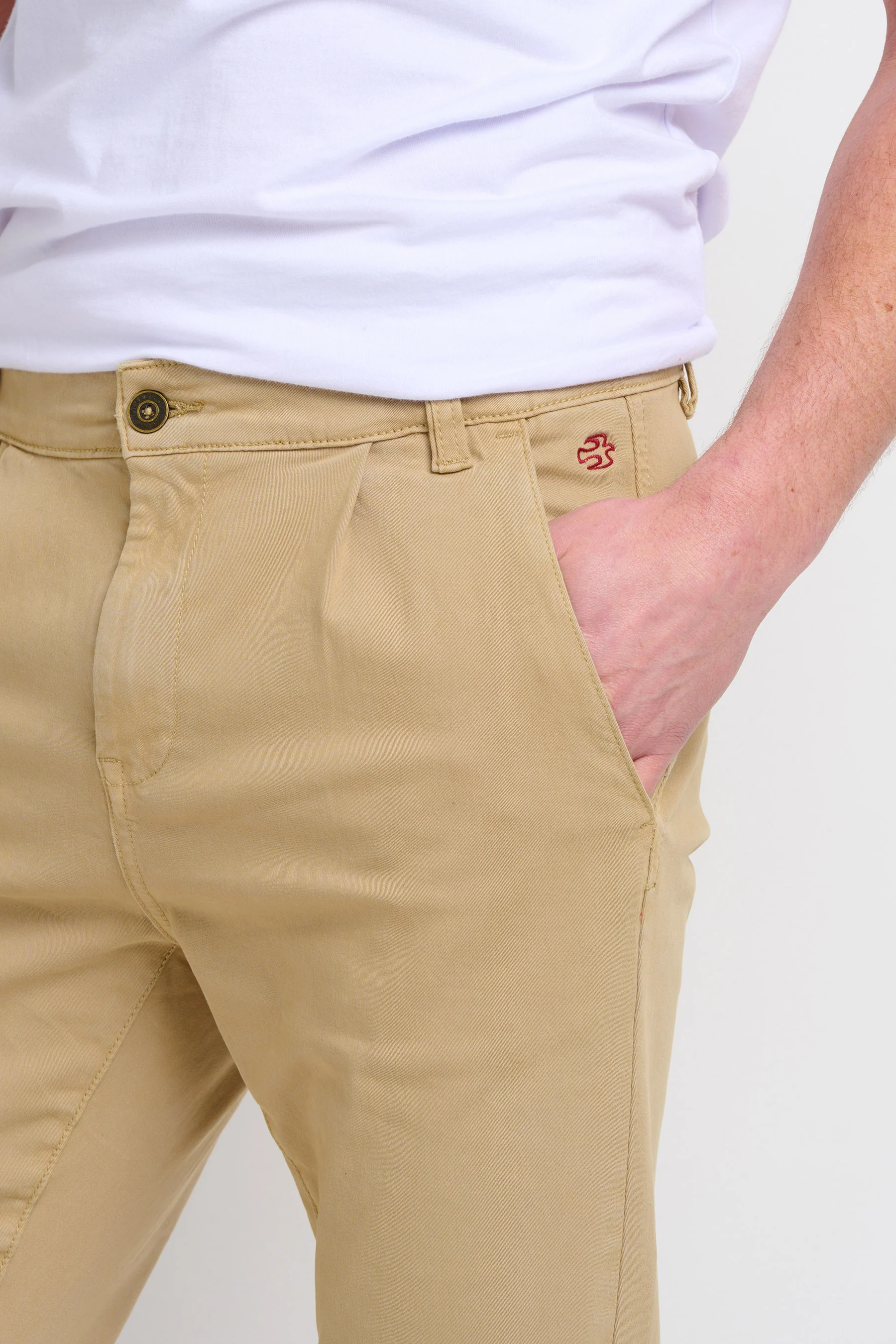 Pleat Front Chinos - Image 3