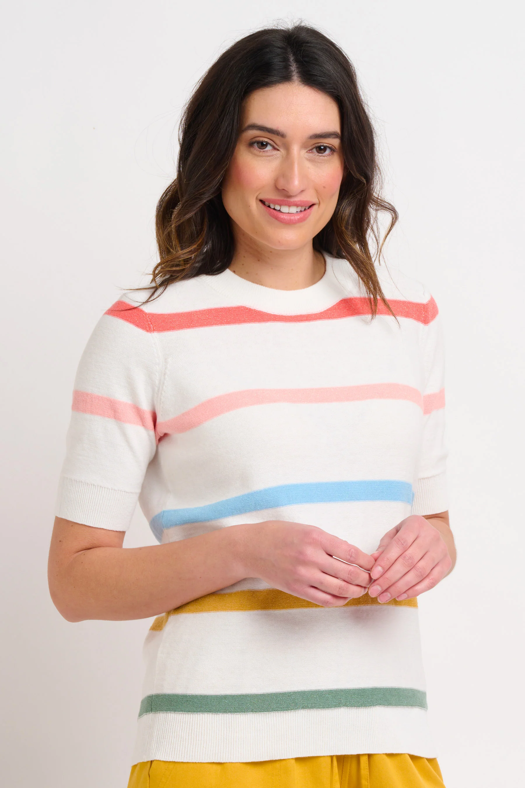 Rainbow Knitted Tee - Image 3