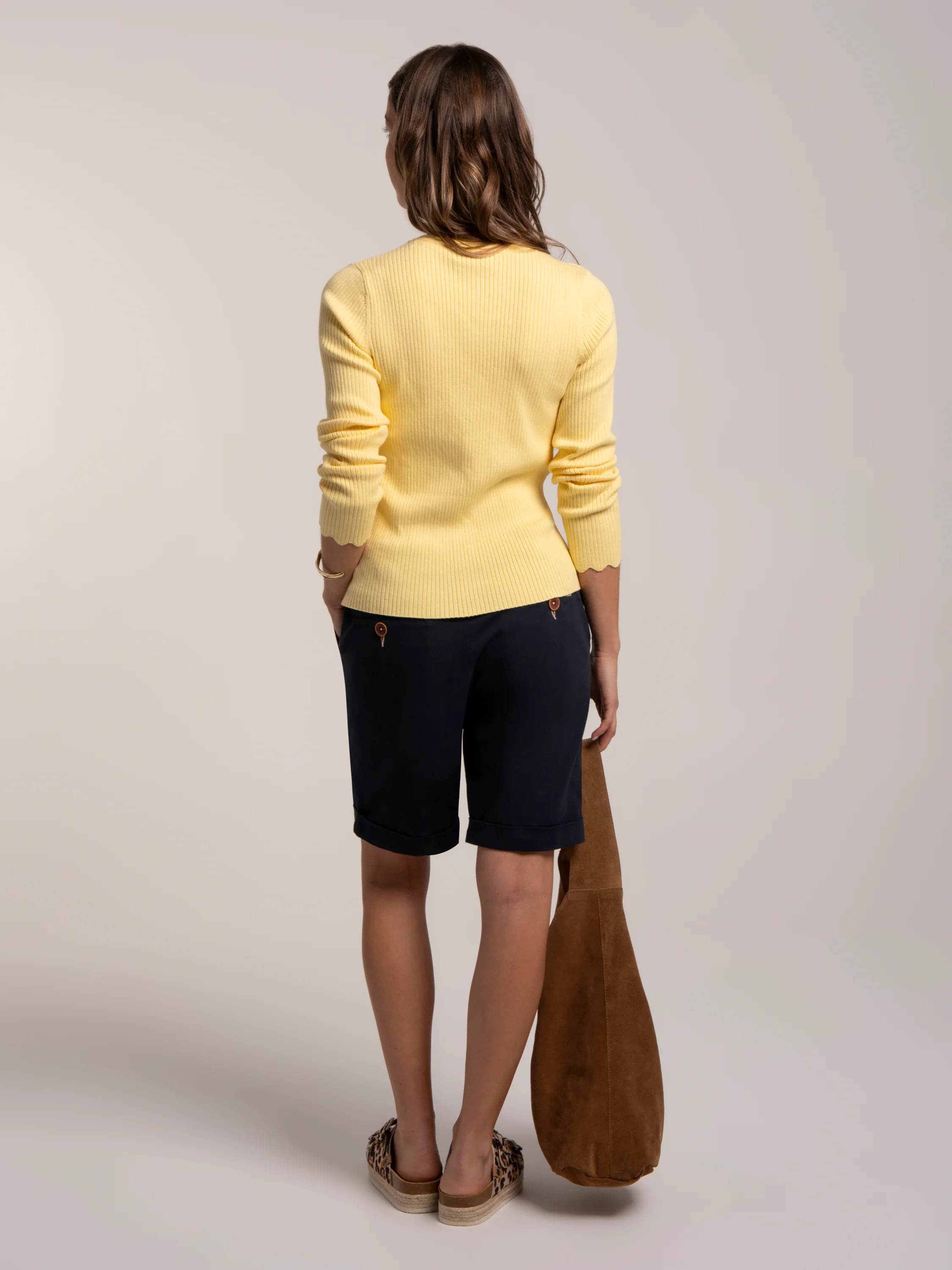 Rayna Ribbed Cardigan - Image 4