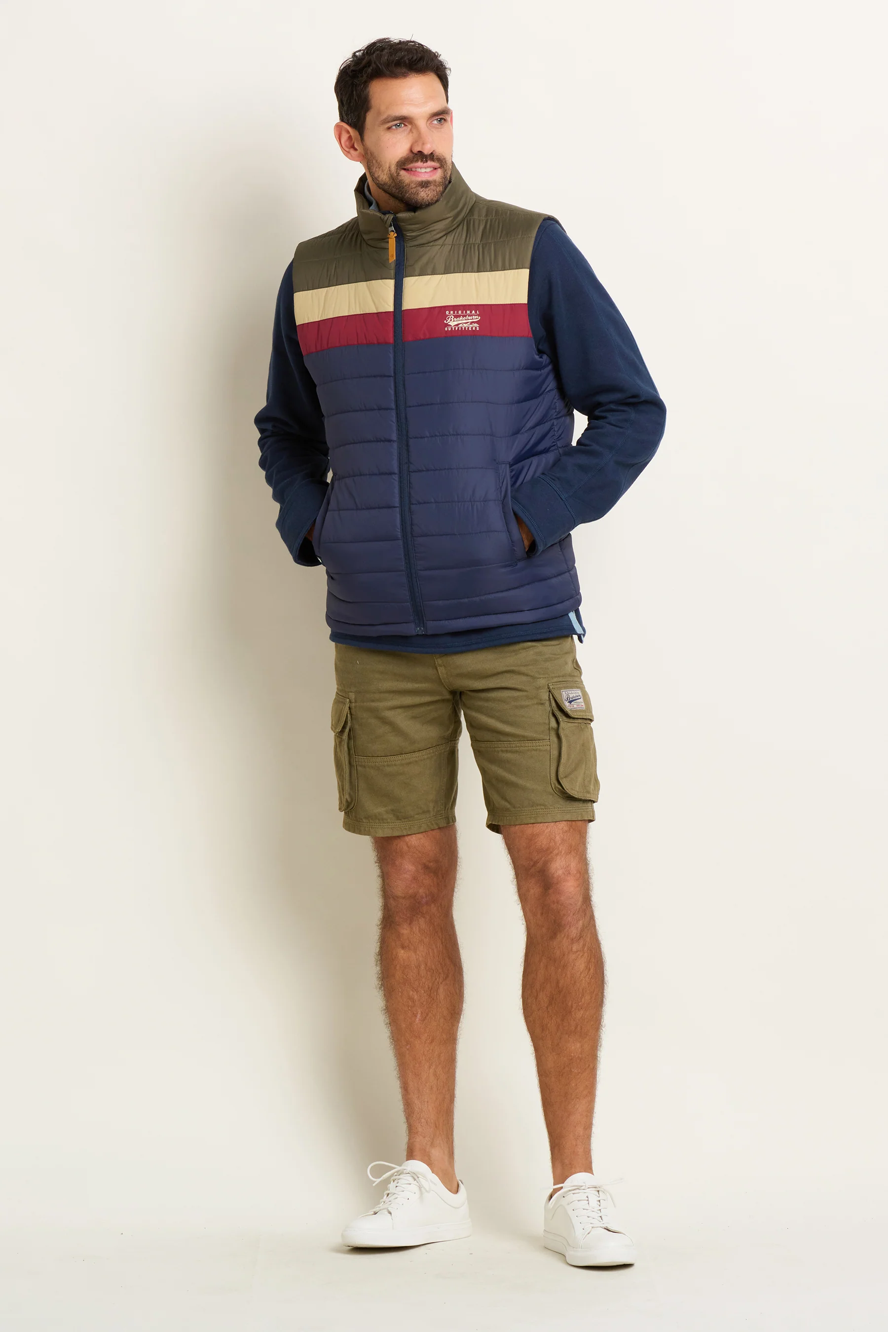 Retro Stripe Gilet - Image 5