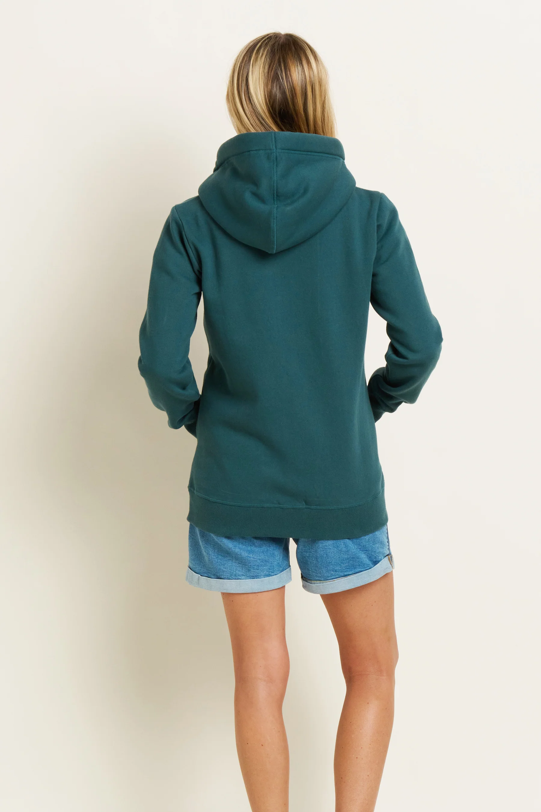Retro Stripe Zip Thru Hoodie - Image 2