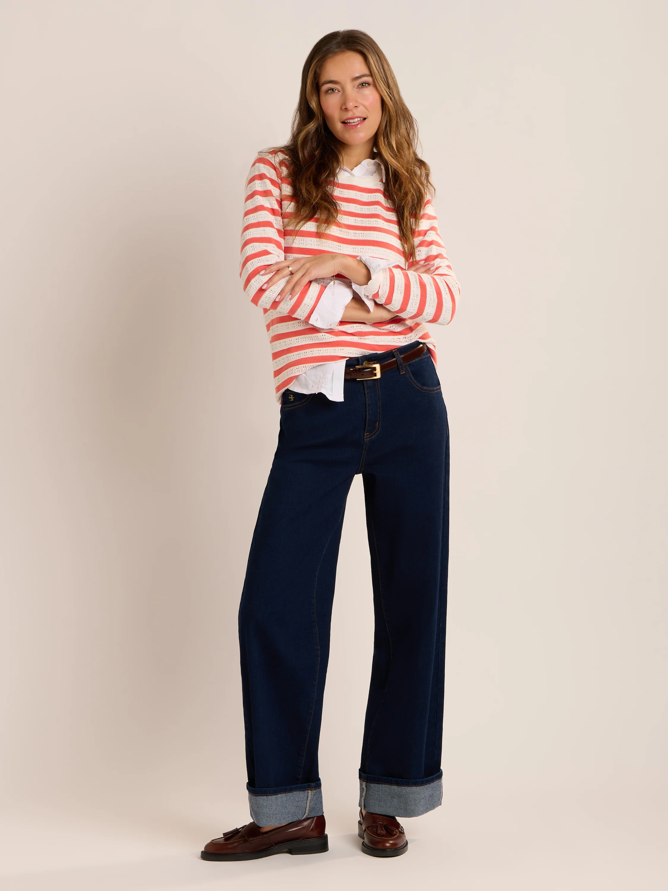 Revelle Scallop Crew Neck Jumper - Image 5