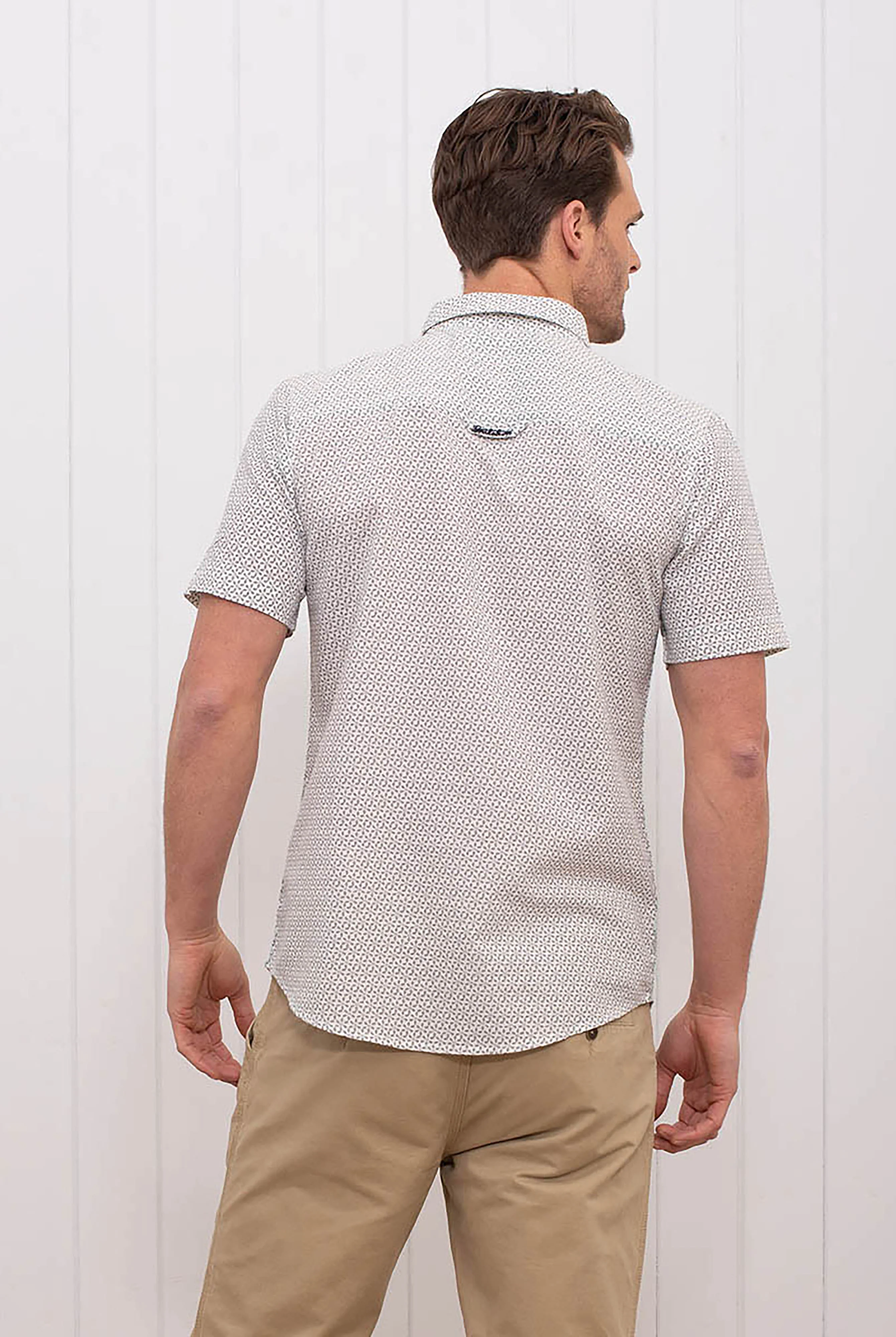 Short Sleeve Geo Floral Shirt - Image 3
