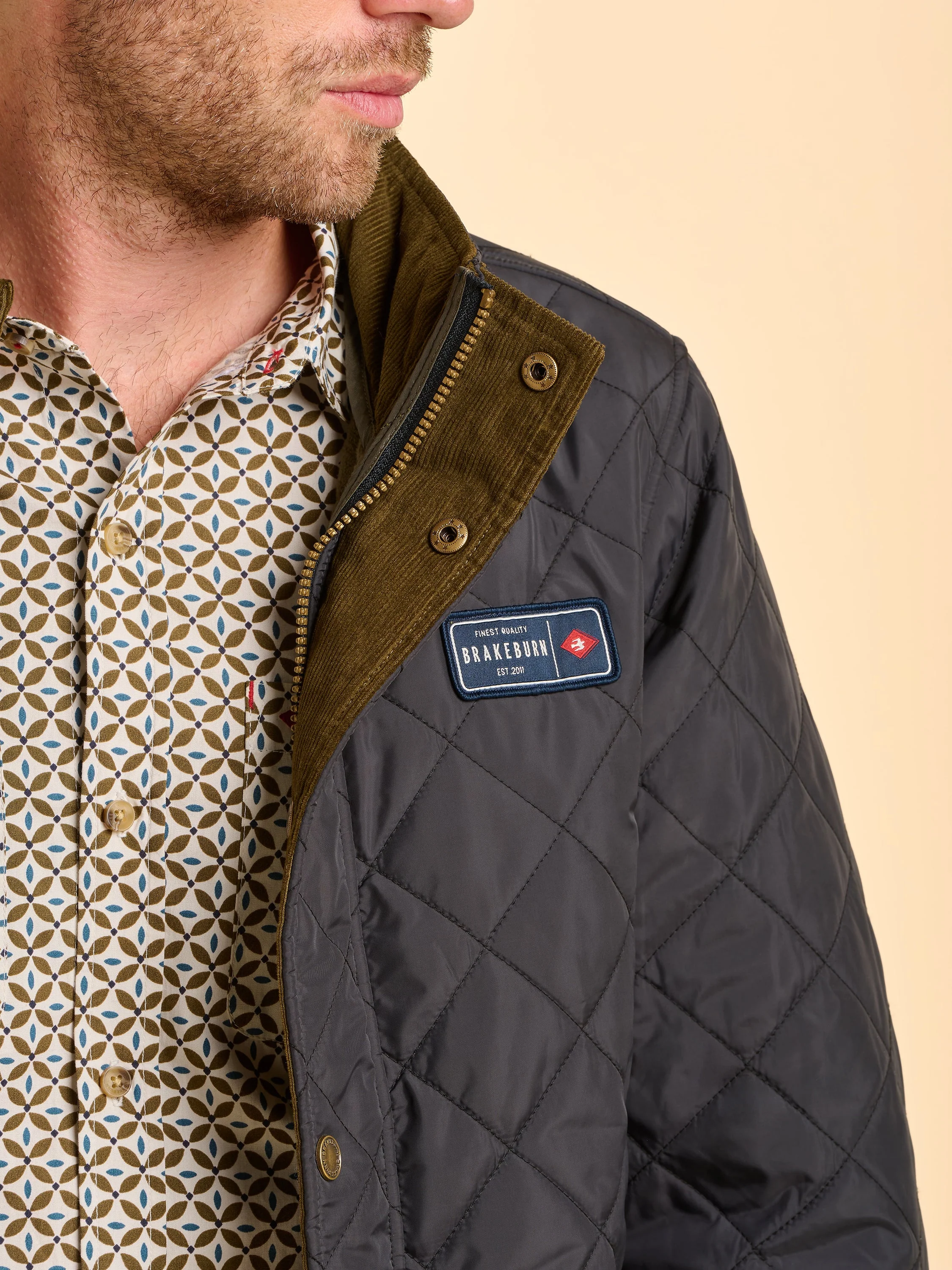 Sanderstead Diamond Quilted Jacket - Image 5