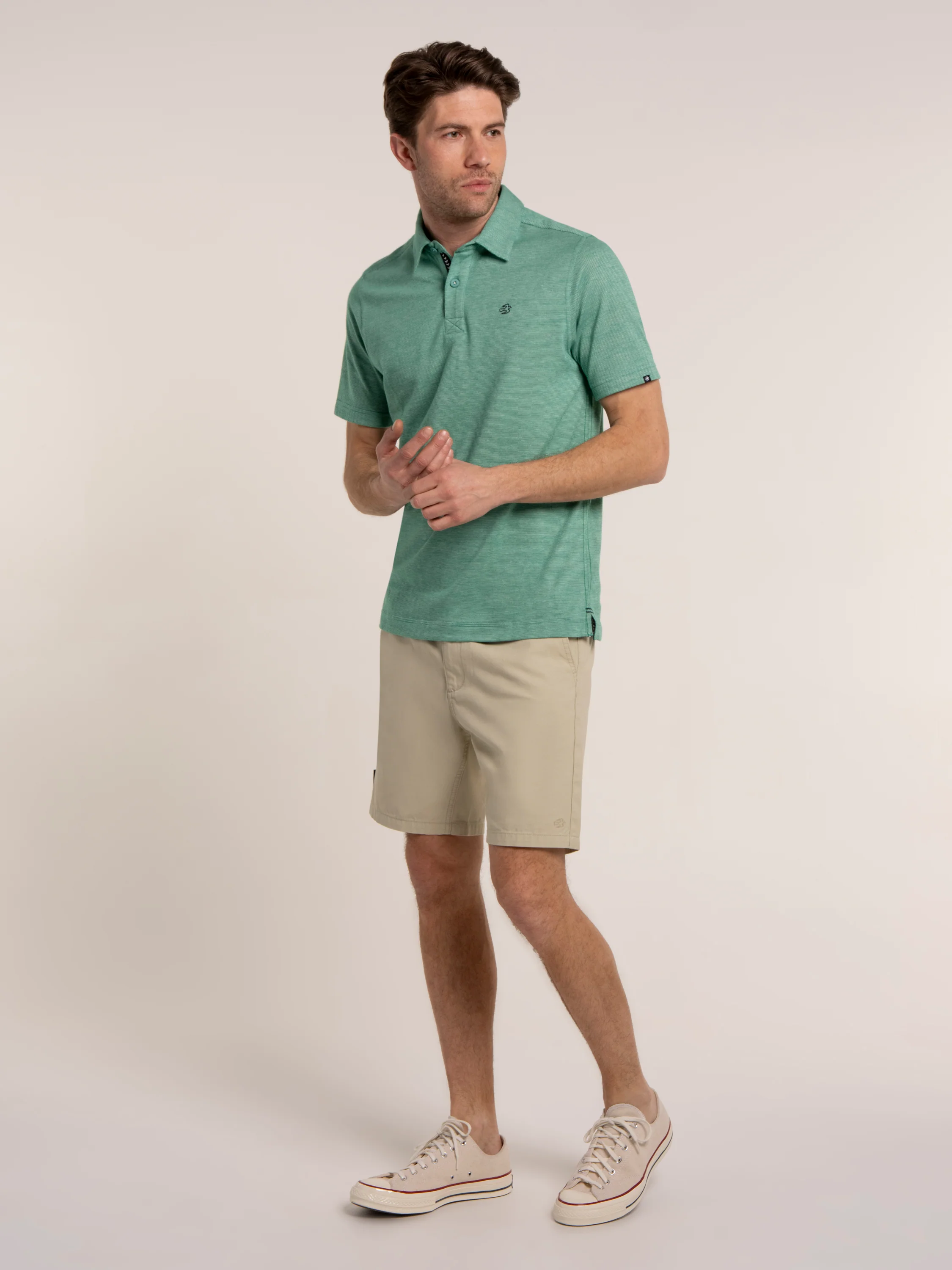 Sandown Micro Stripe Polo - Image 4