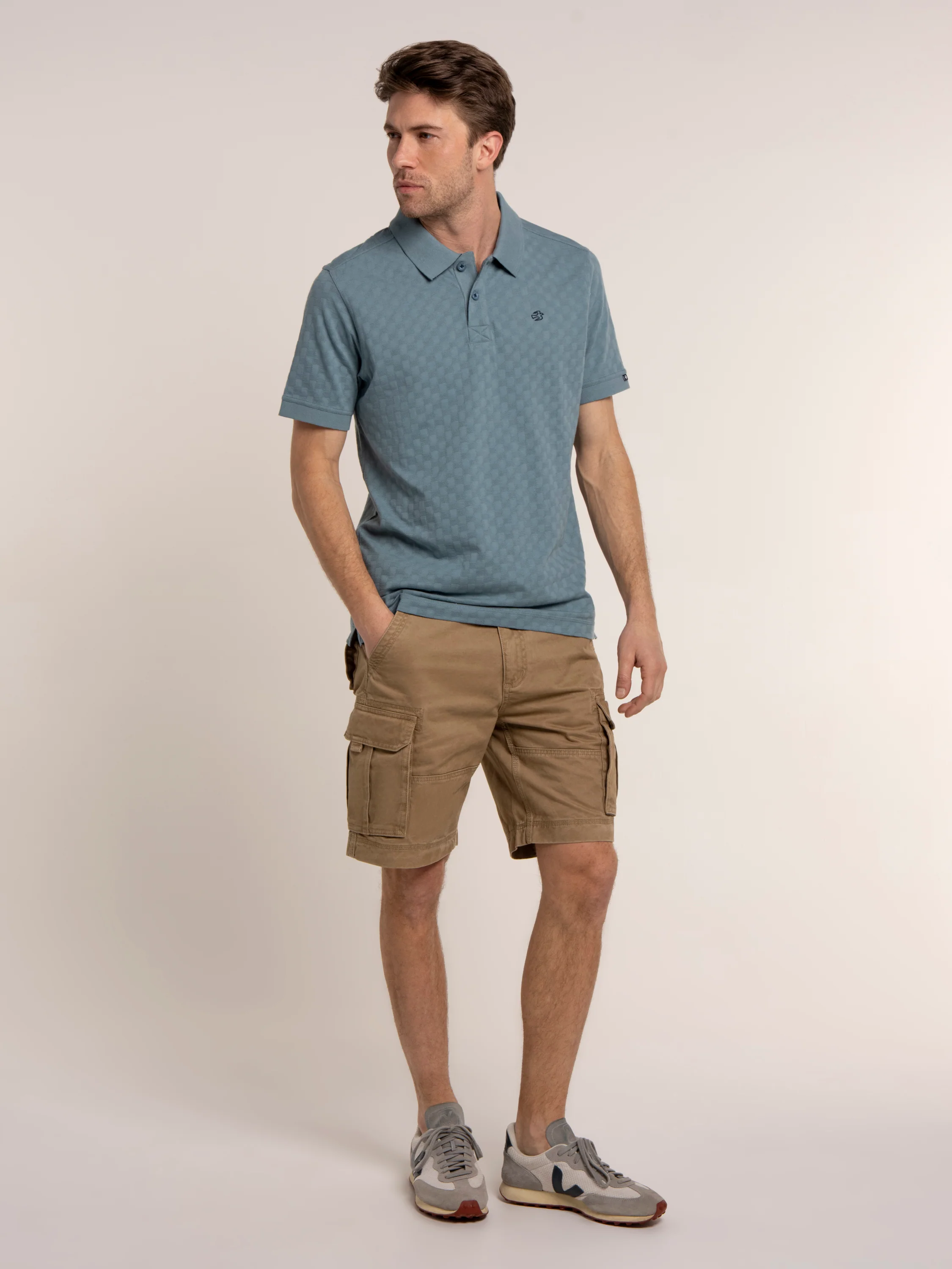 Saxilby Jacquard Polo - Image 4