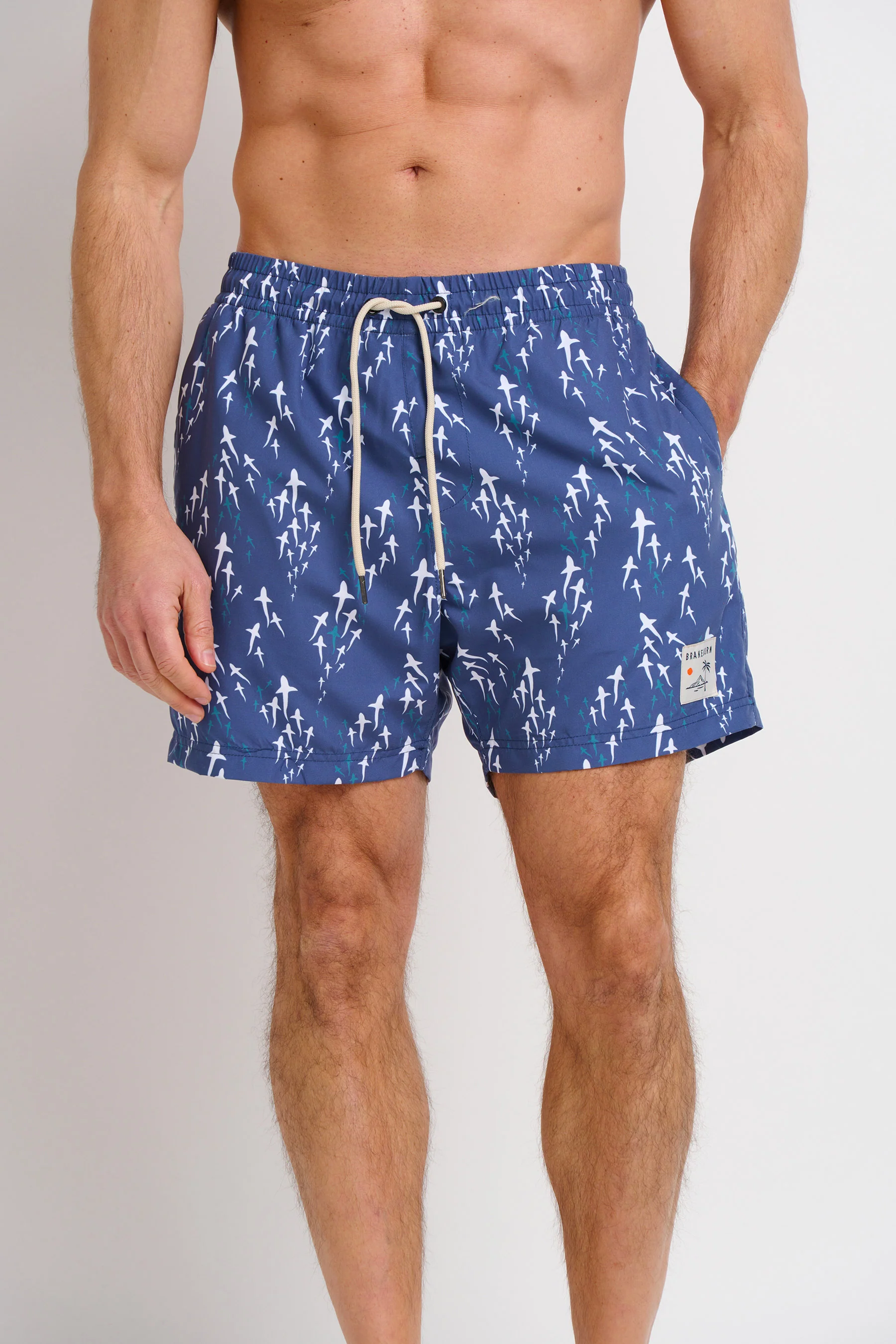 Sea of Sharks Swim Shorts - Image 2