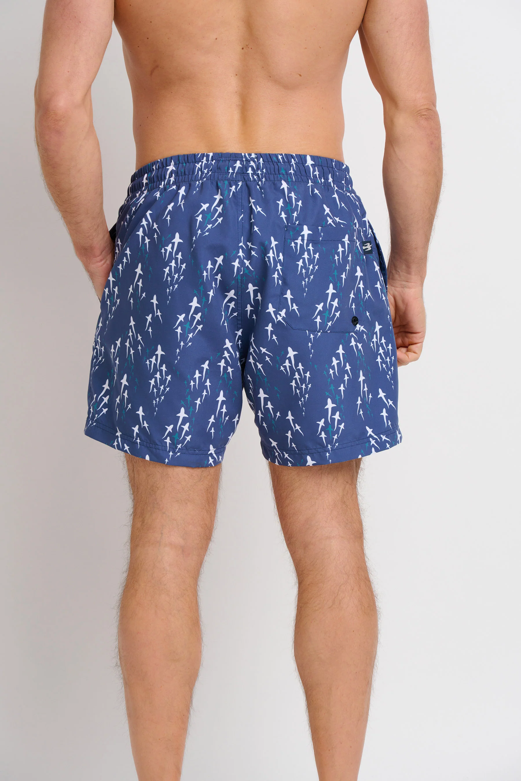 Sea of Sharks Swim Shorts - Image 3