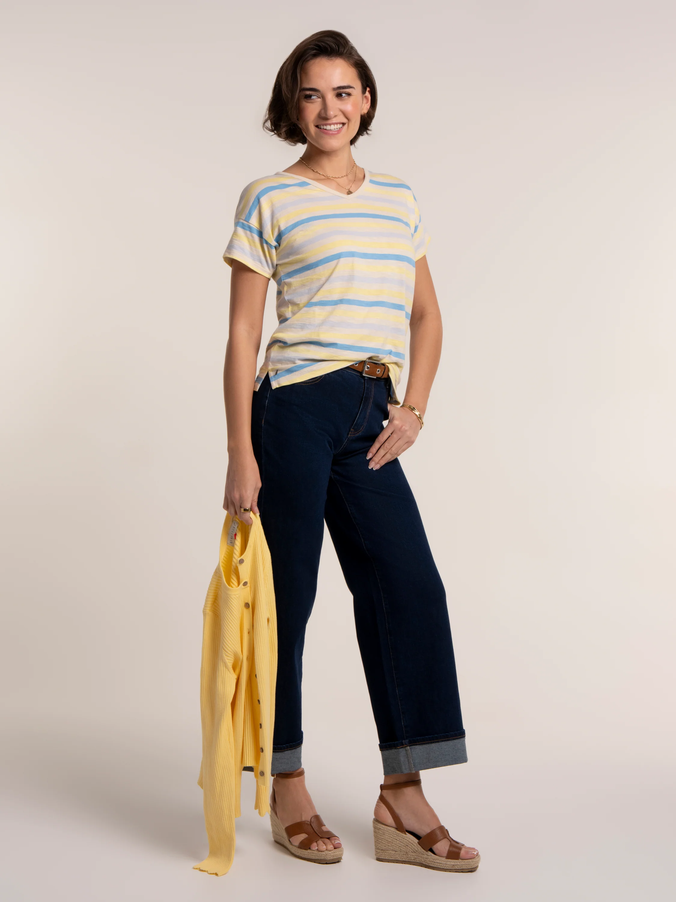 Seas Stripe T-Shirt - Image 3