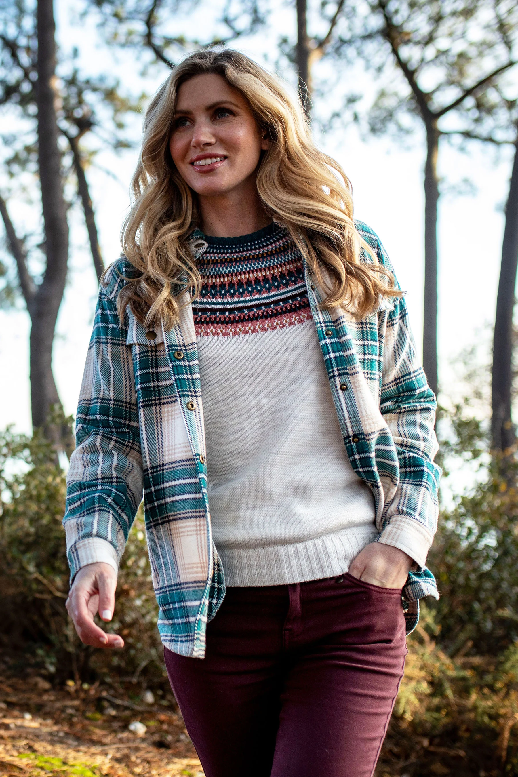 Shamrock Flannel Shacket - Image 2