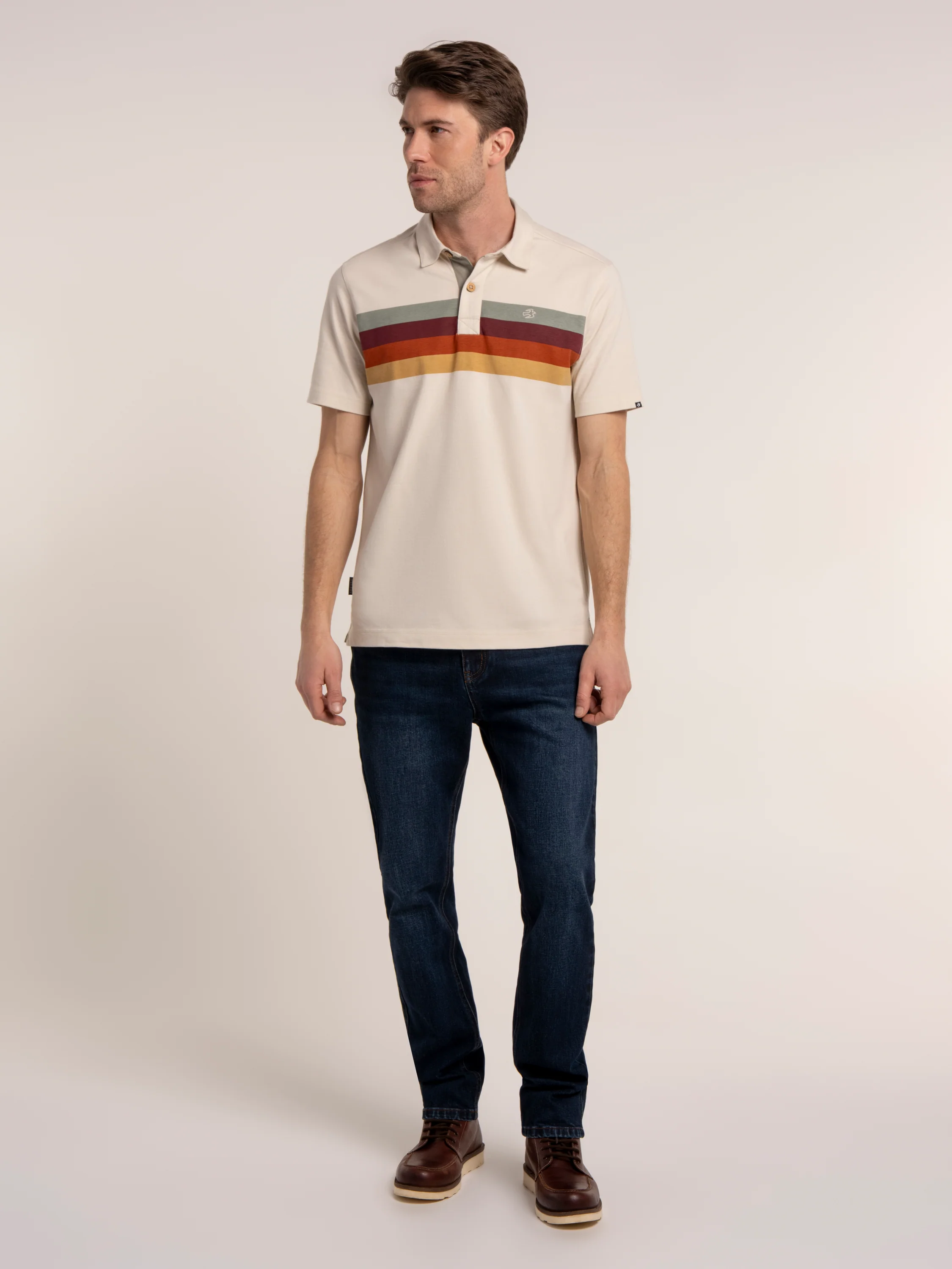 Shillingford Retro Stripe Polo - Image 4
