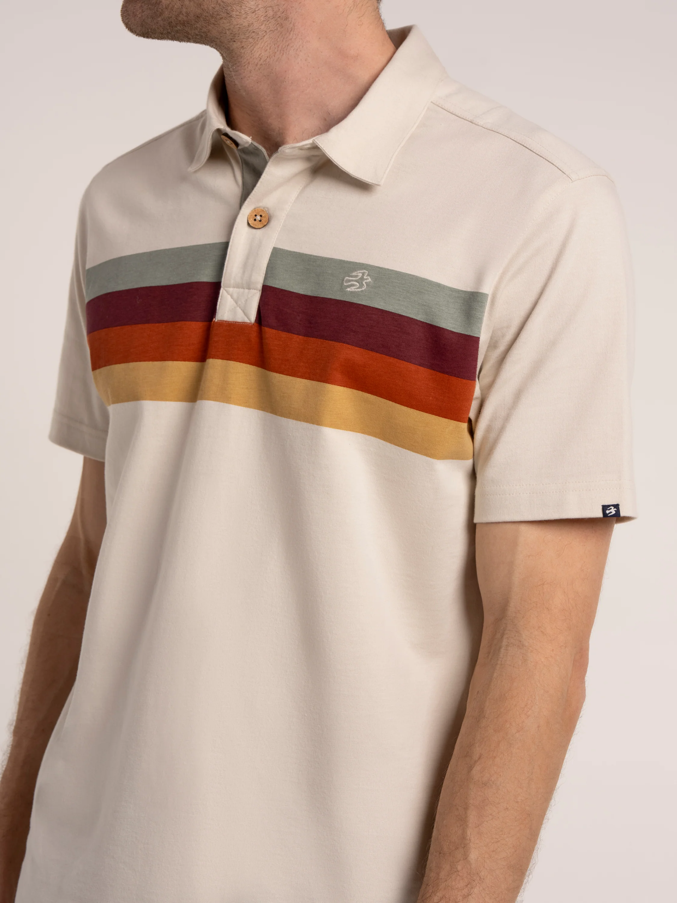 Shillingford Retro Stripe Polo - Image 6
