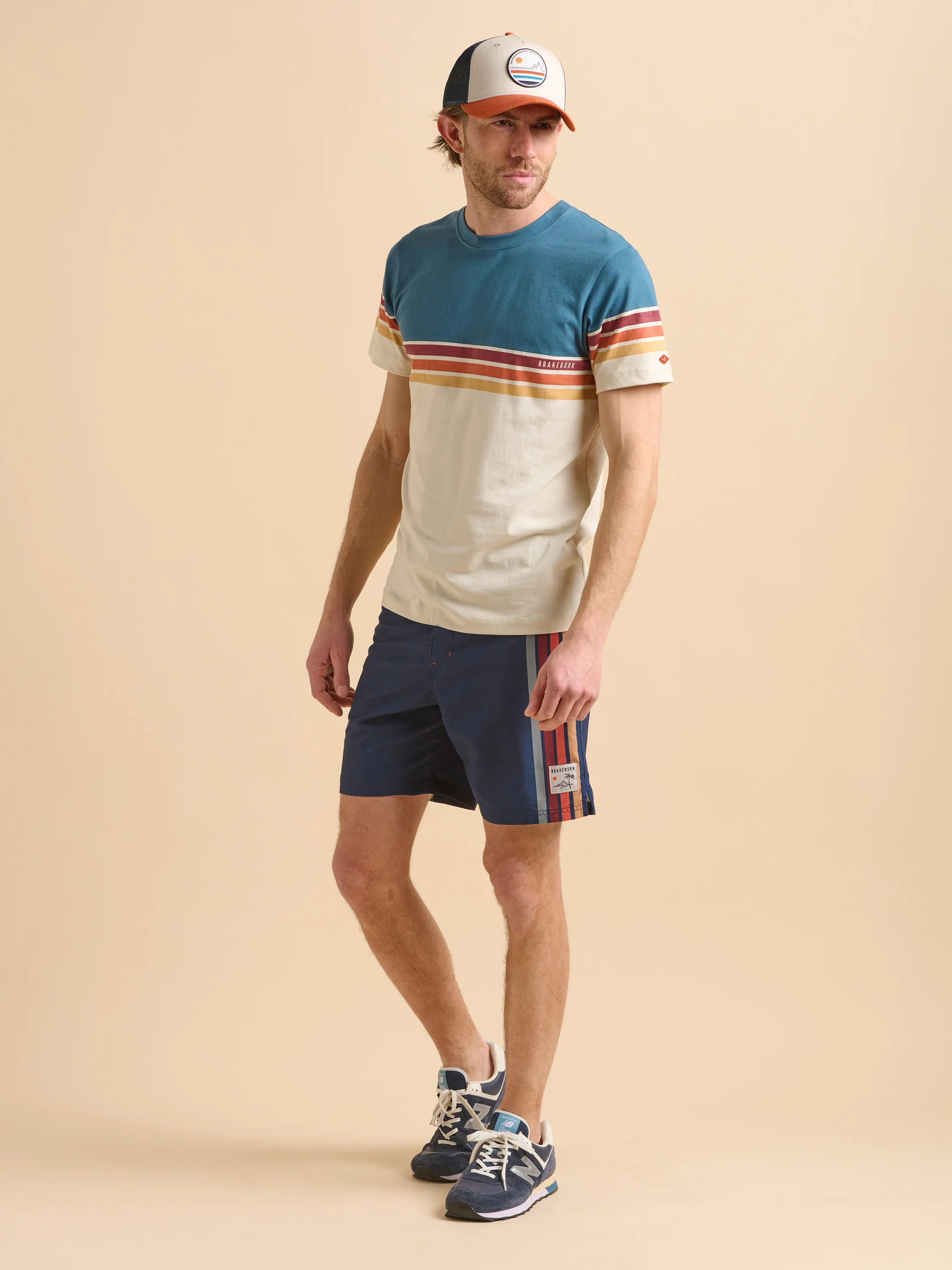 Side Stripe Boardshorts