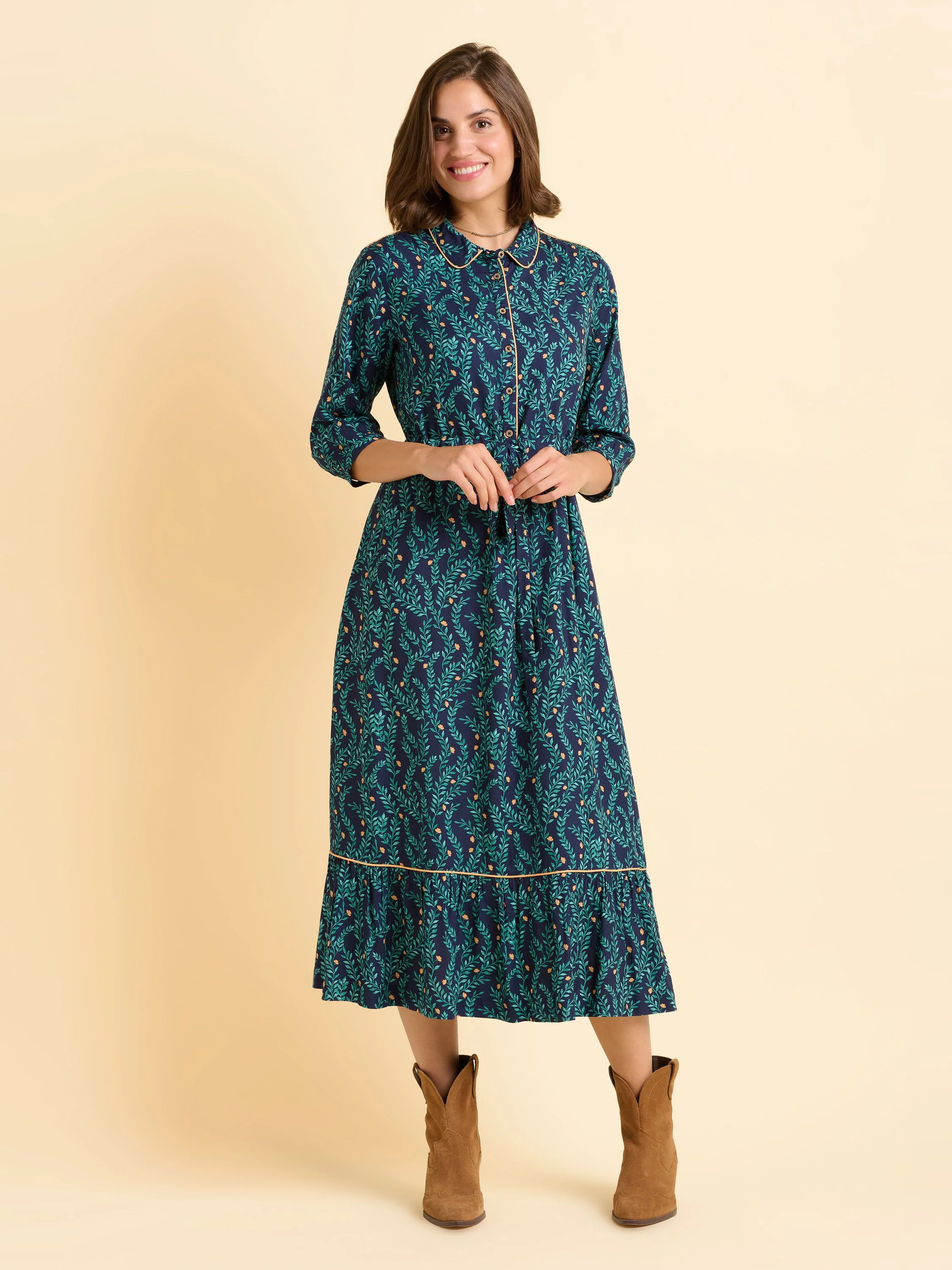Skye Green Maxi Dress - Image 2