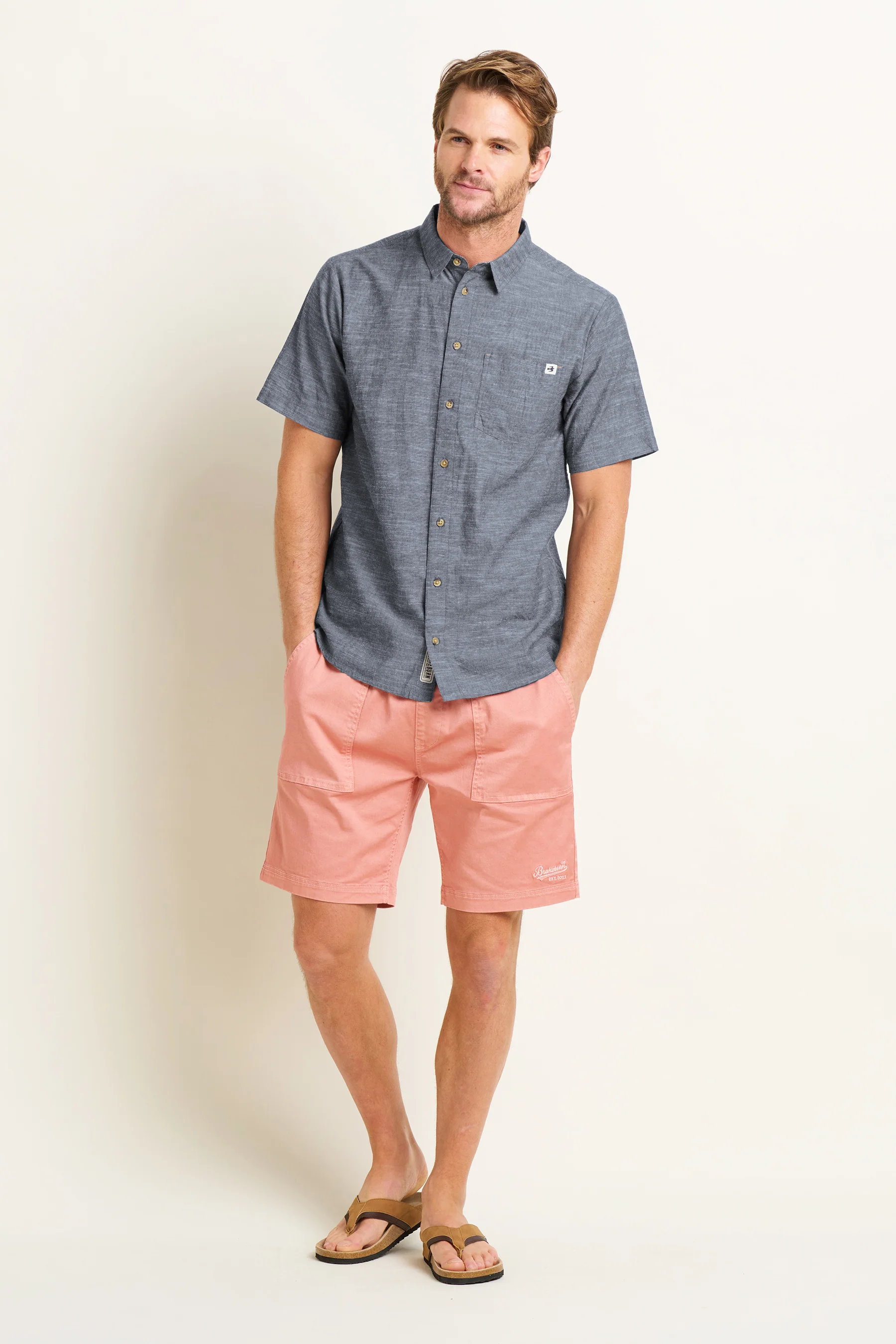 Slub Short Sleeve Shirt - Image 5