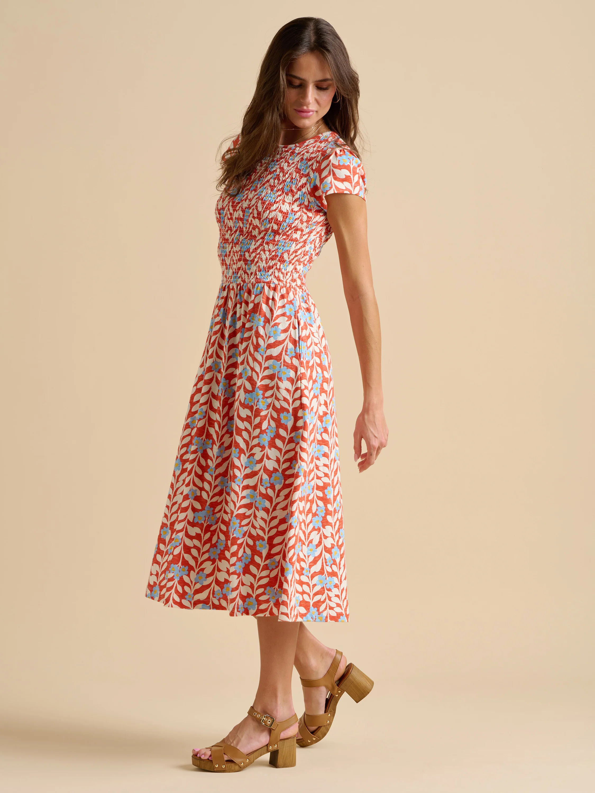 Spring Vine Midi Dress - Image 6