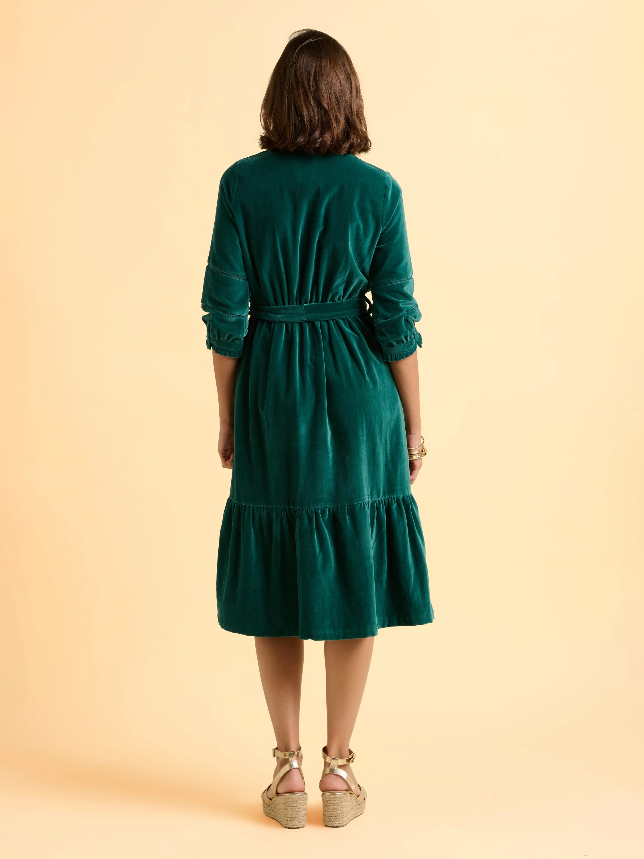 Starry Velvet Midi Dress - Image 5